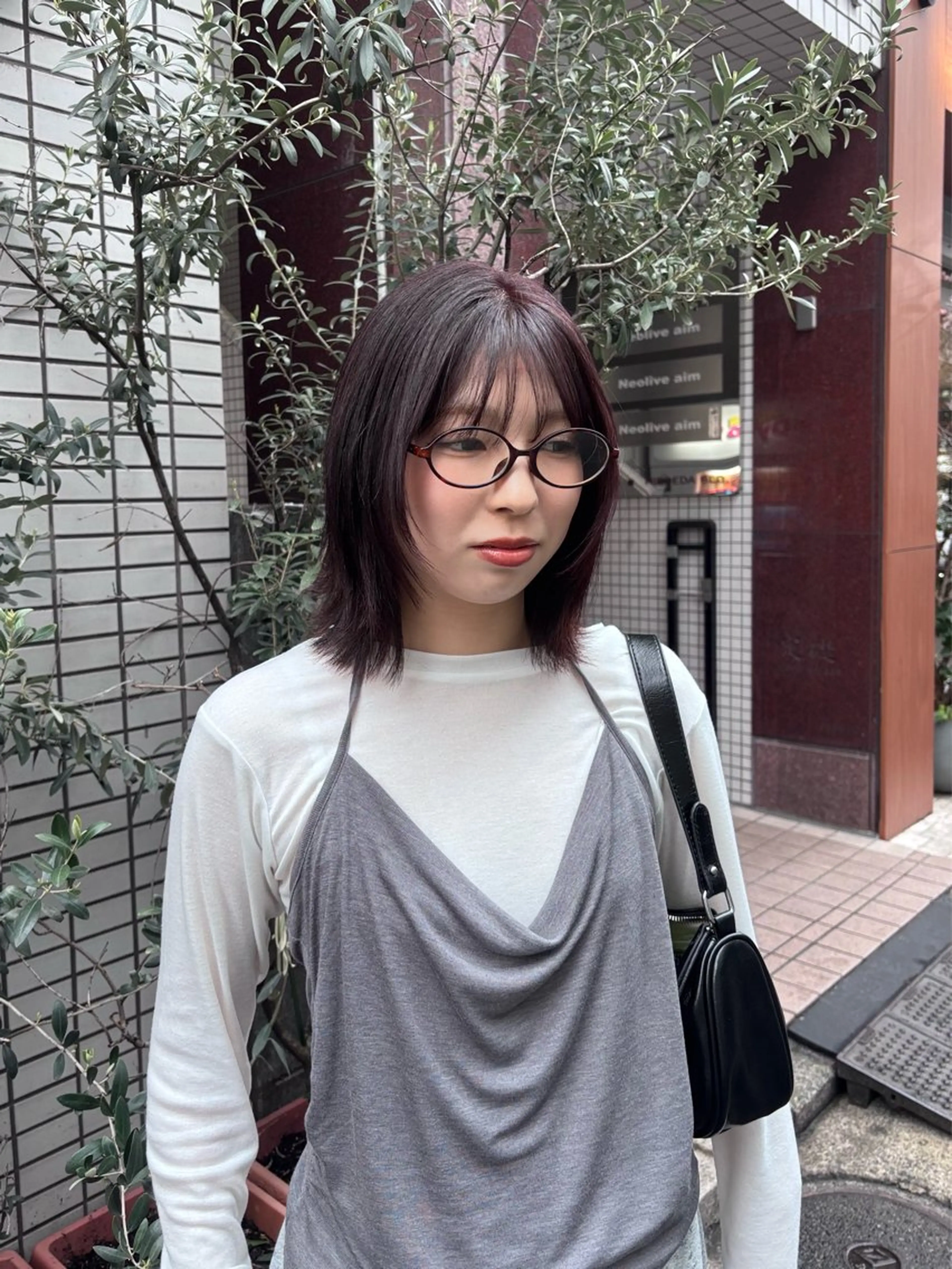 カラー ボブ/メンズ/パーマ /Tamakiのヘアスタイル