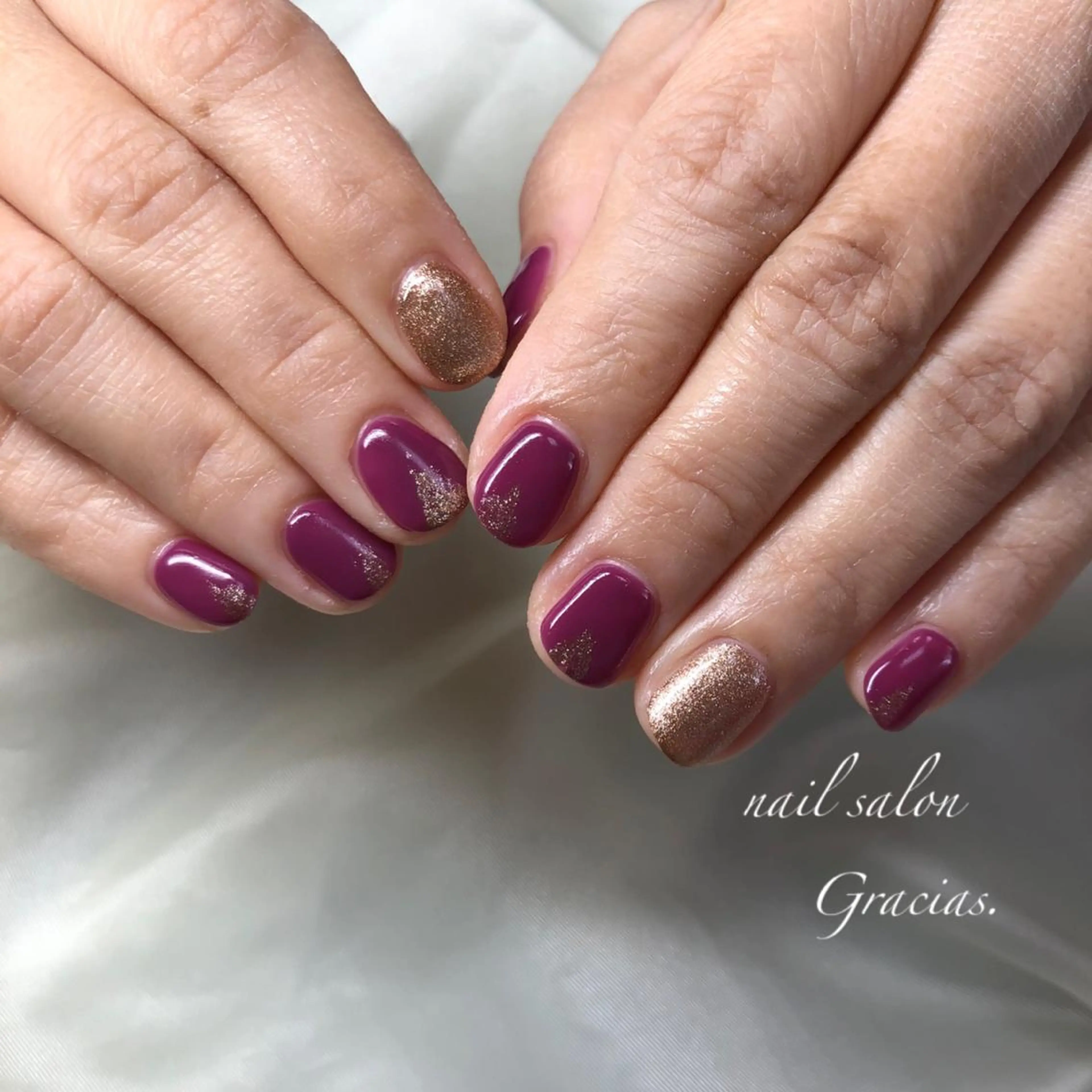 ネイル ハンドネイル Gracias. rieのネイルデザイン