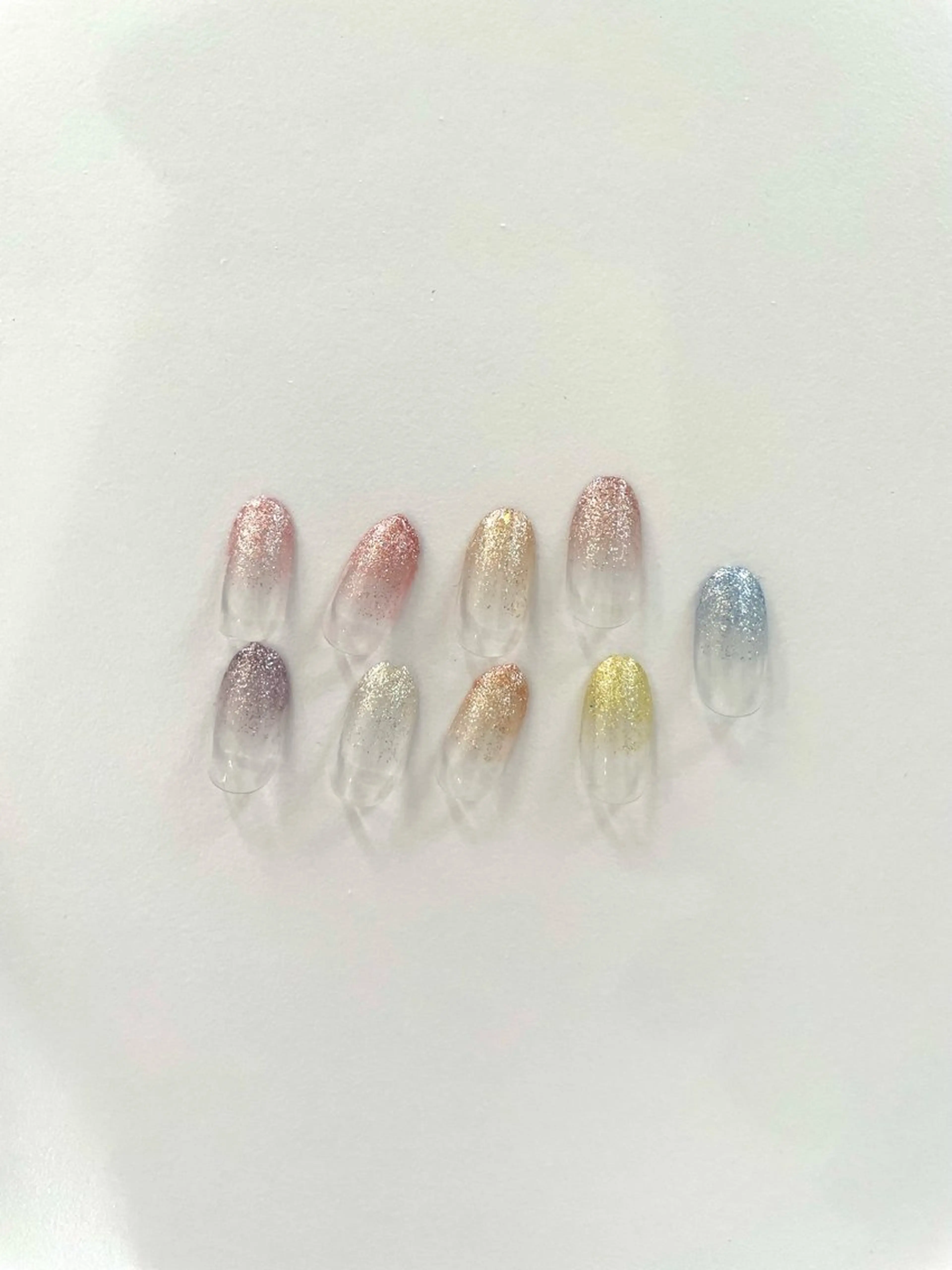 ラメグラデーション(オフ＋500円)の写真