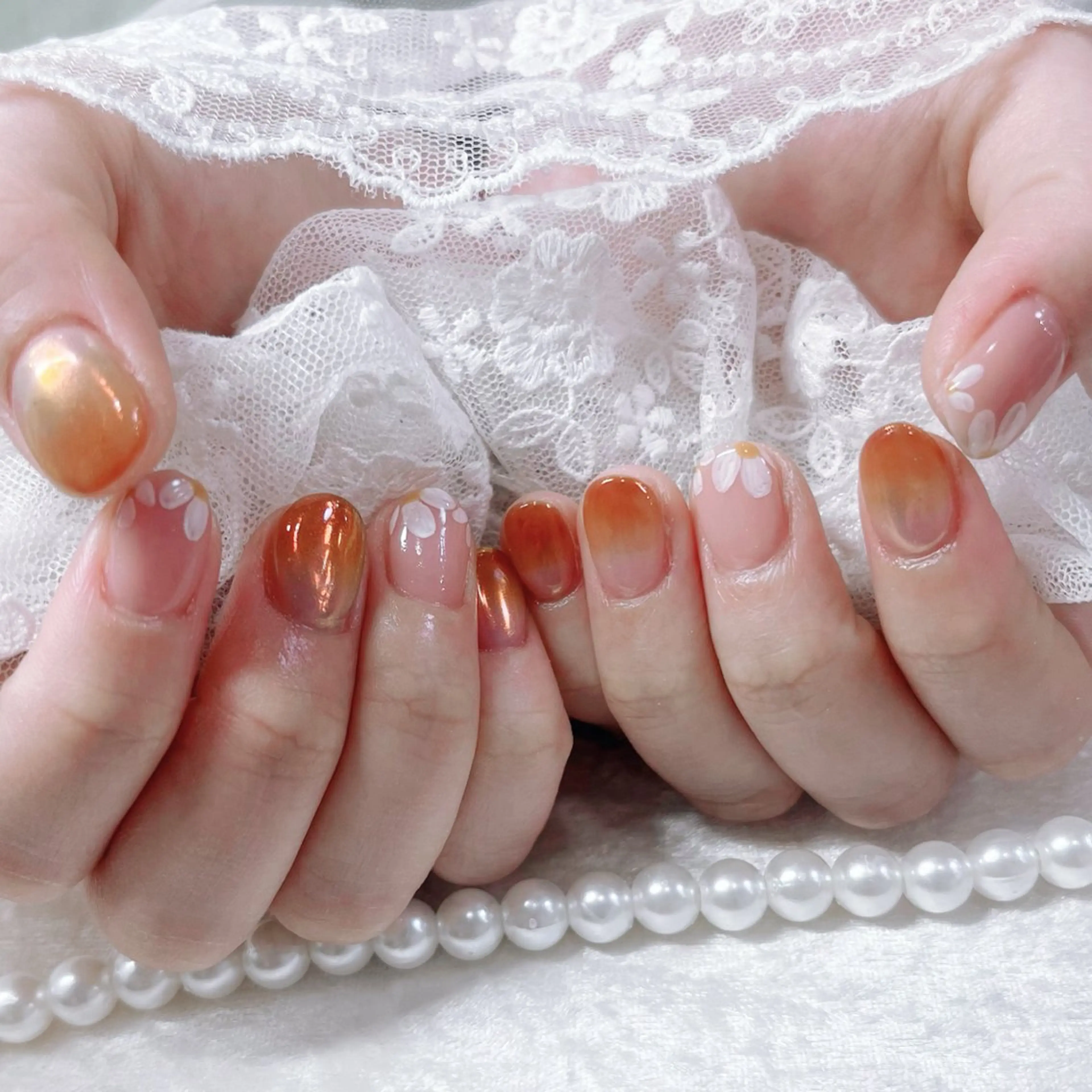 ネイル ハンドネイル Maya 🧊🫧‪のネイルデザイン