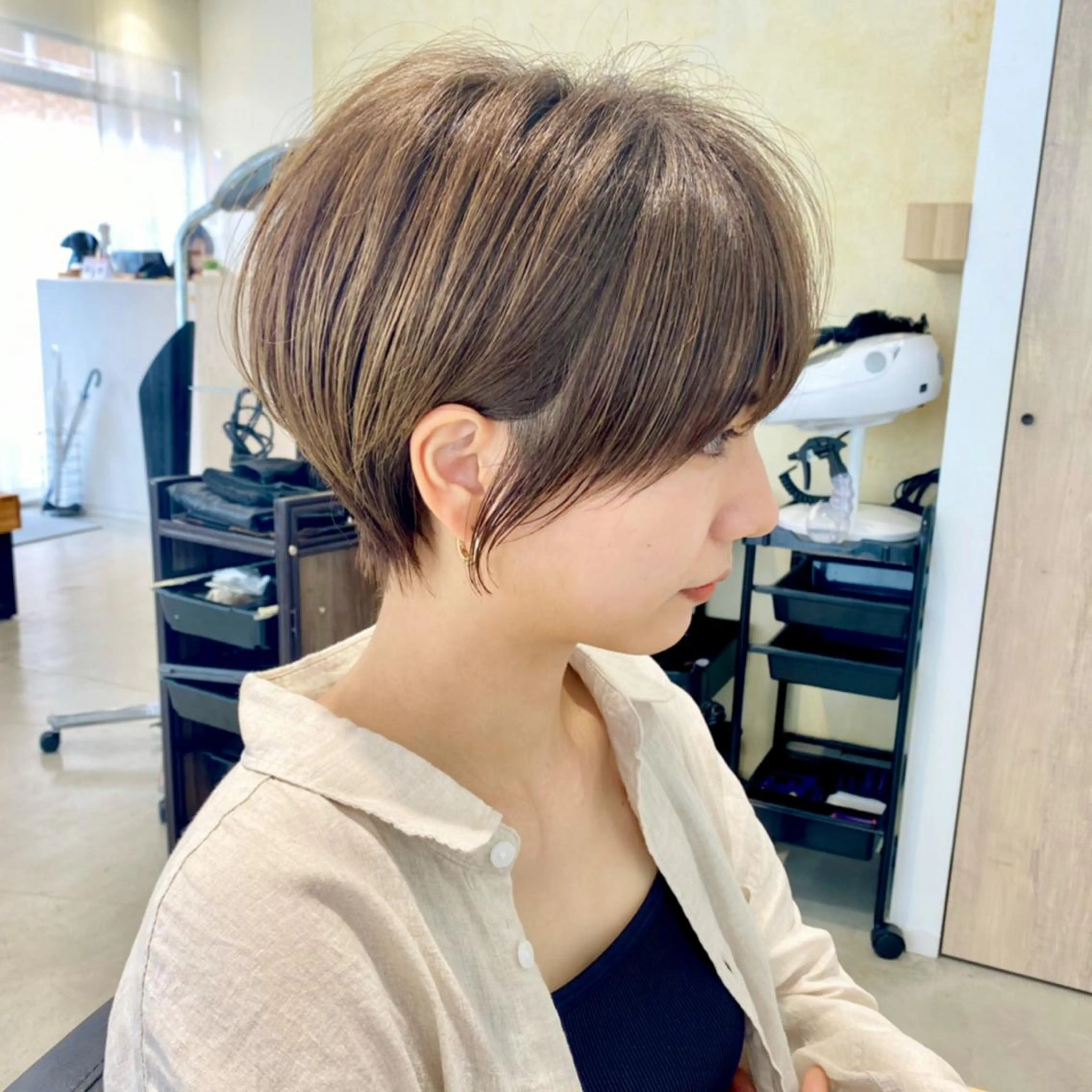 ショート カット ヘアカラー トリートメント パーソナルカラー骨格 顔タイプ　小幡のその他イメージ