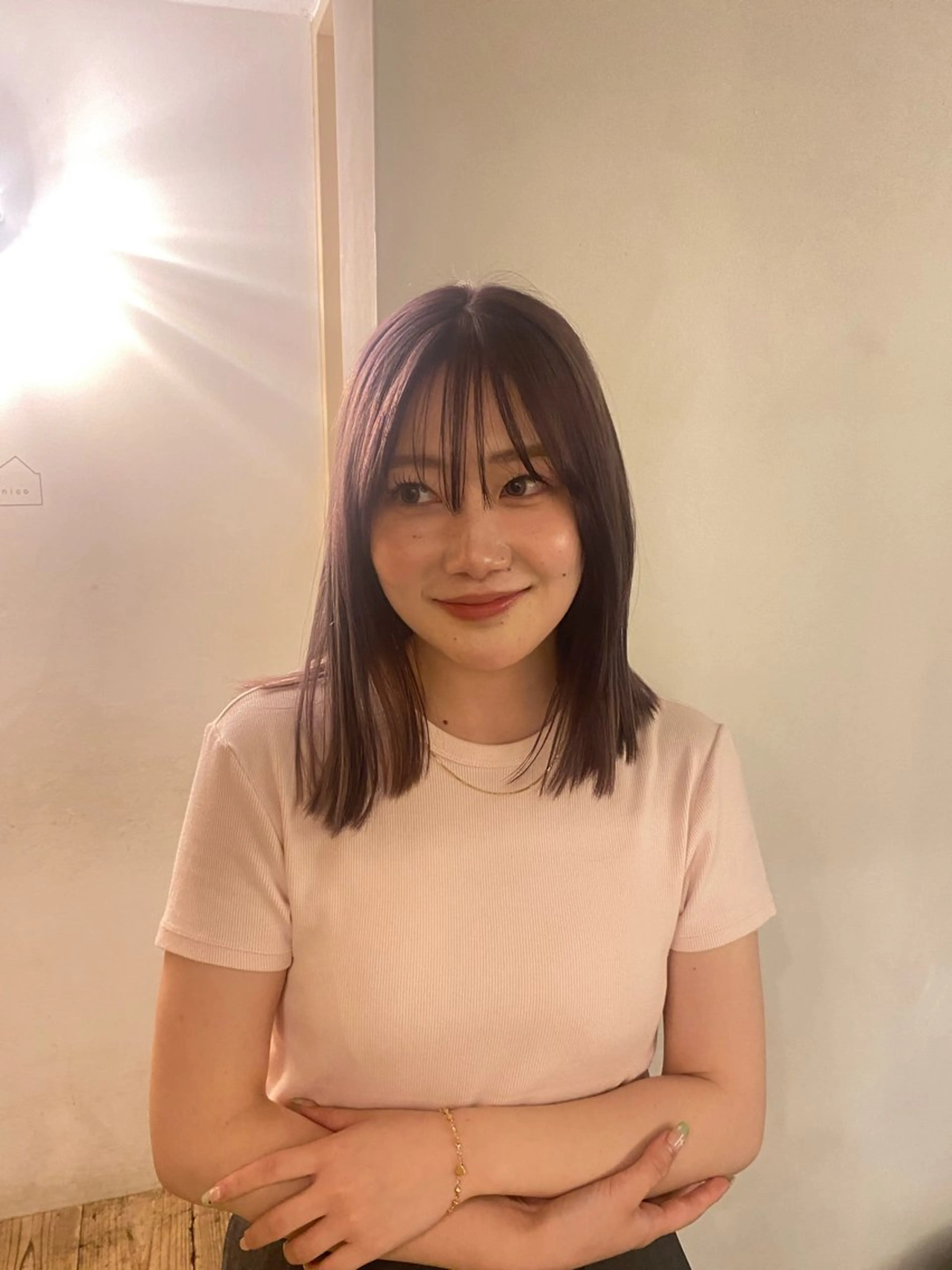 ミディアム 🩰無料カットモデル ショート/莉紗子🫧のヘアスタイル