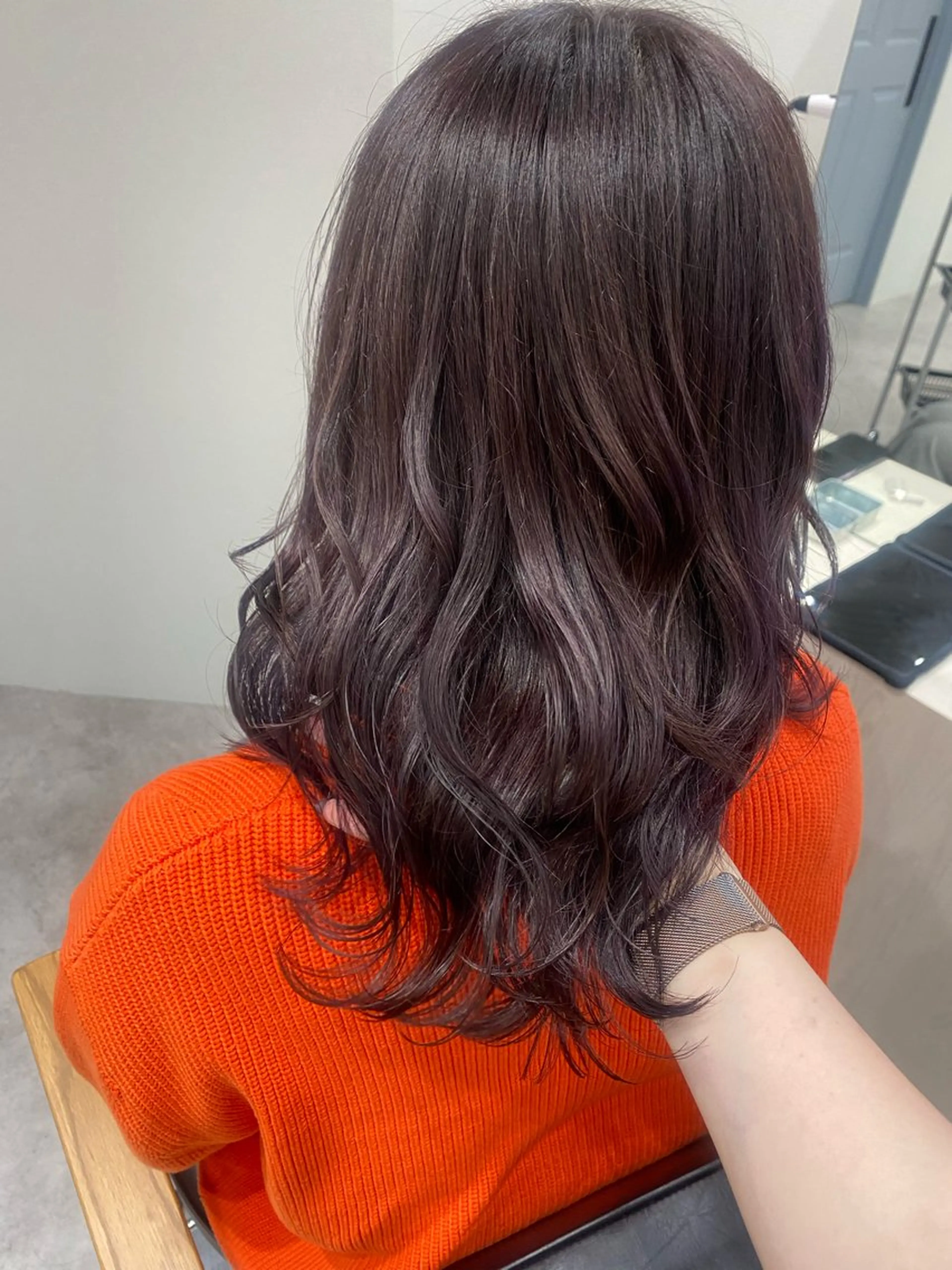 ミディアム カラー ヘアアレンジ ヘアカラー ボブ /ニュアンス/ satomi🧸💖のヘアスタイル