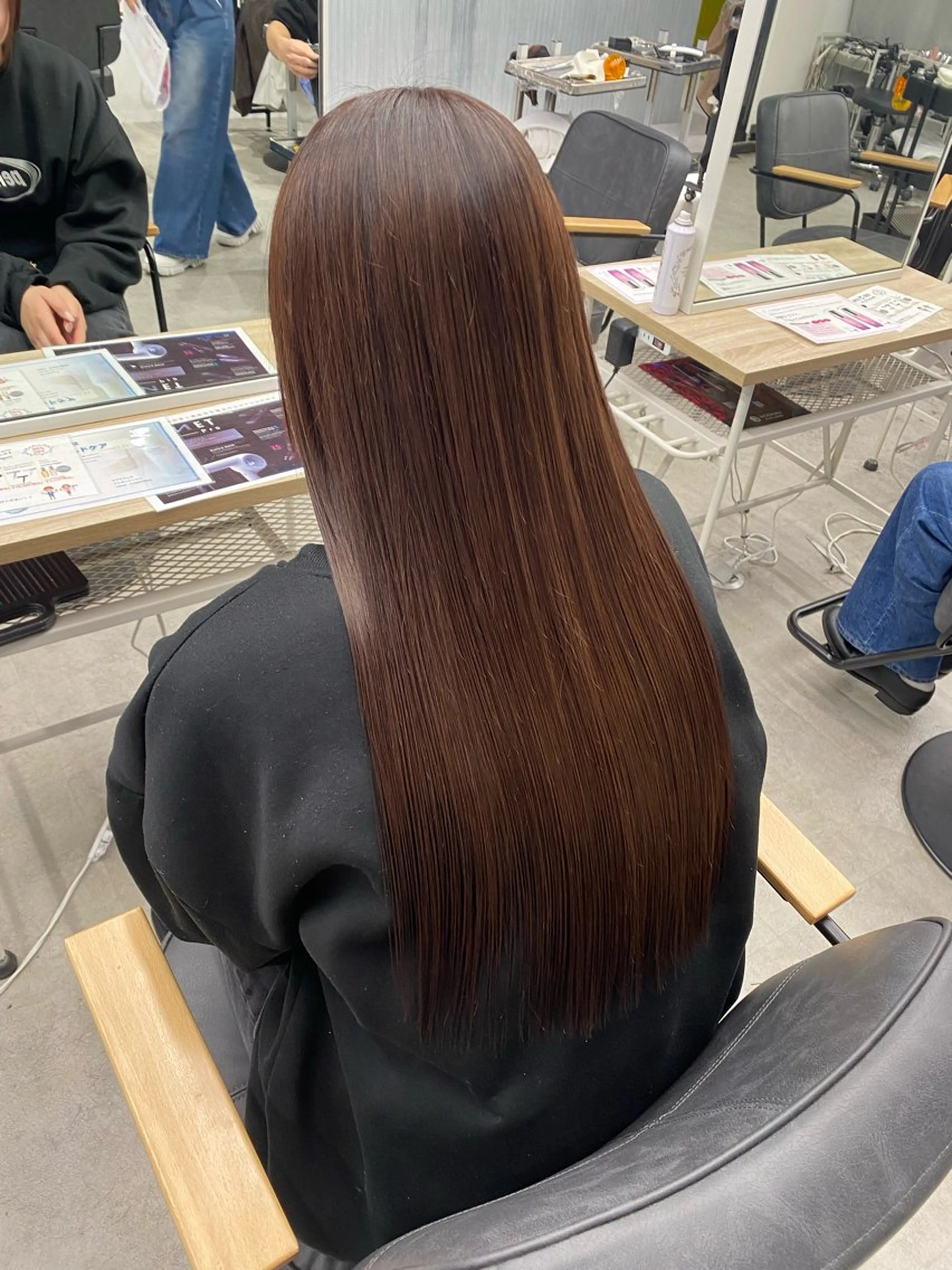 【🧃Hair One カラー＋髪質改善トリートメント🧃】ダメージレスでカラーが出来ます💞の写真