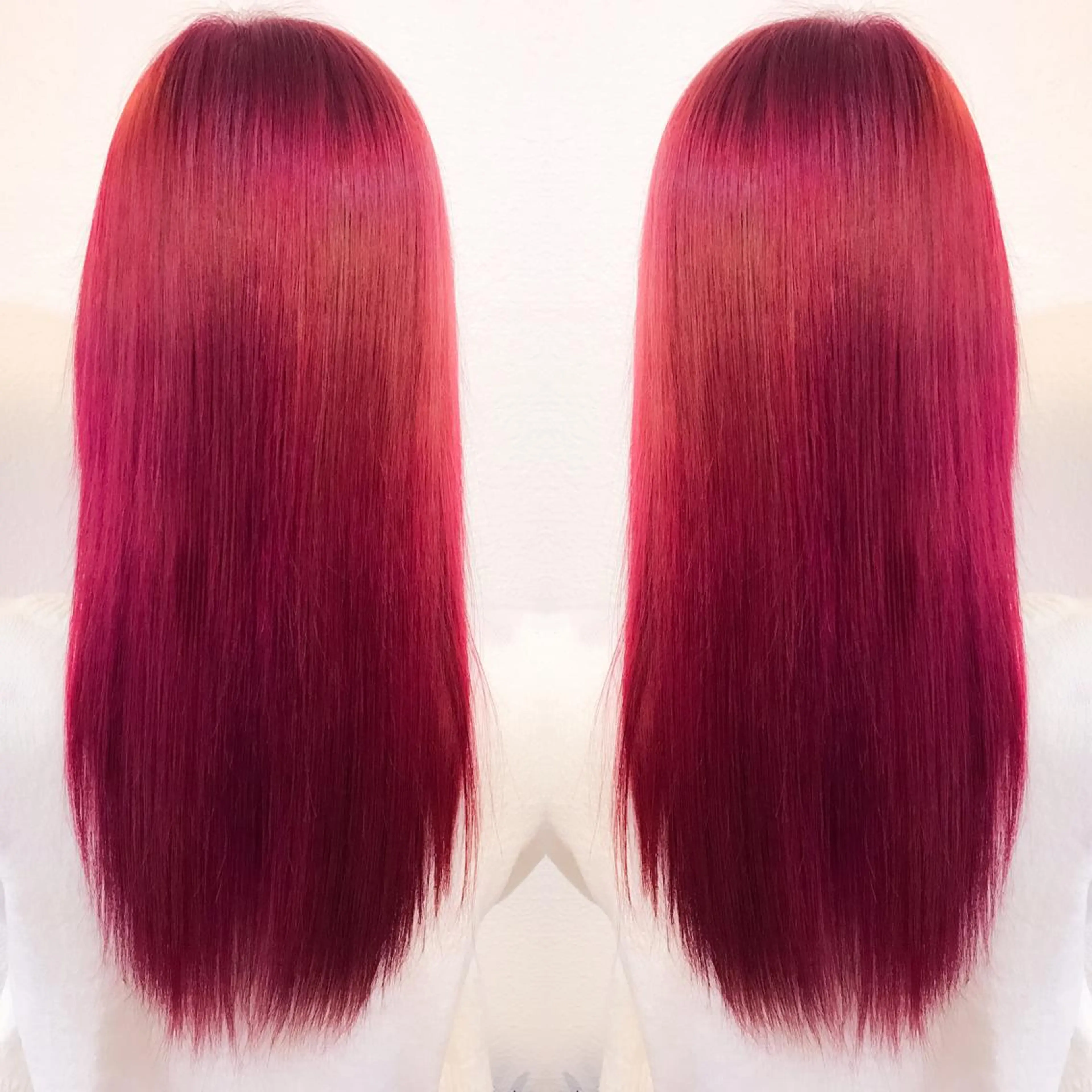 ロング カラー ピンクカラー バイオレットカラー LA KING GINZA TOKYO所属・🧡ショートの達人 🧡SHOのヘアスタイル