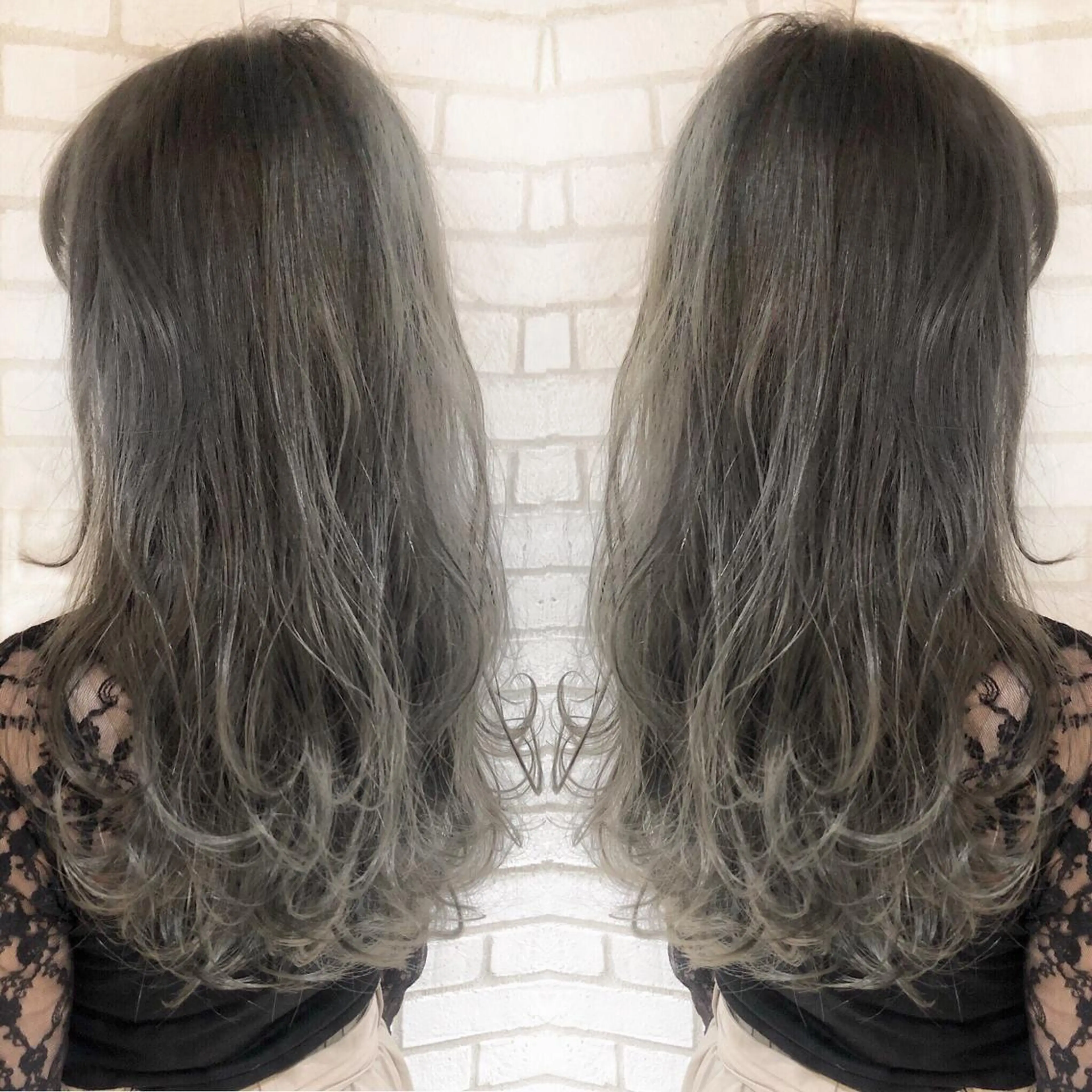 ロング カラー RAF TOKYO所属・小島 侑衣のヘアスタイル