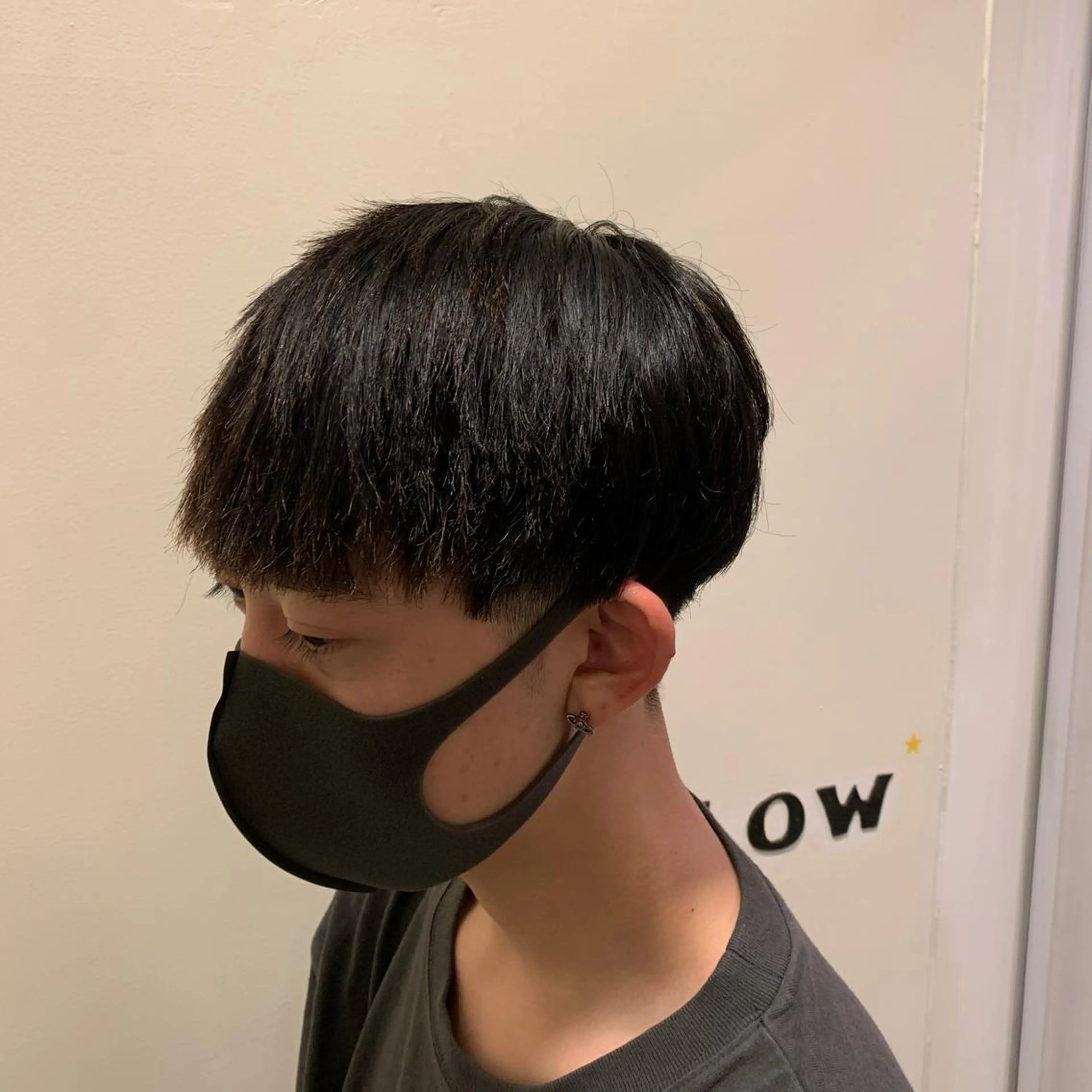 ショート パーマ メンズ パーマ FLOW所属・Shouei  のヘアスタイル