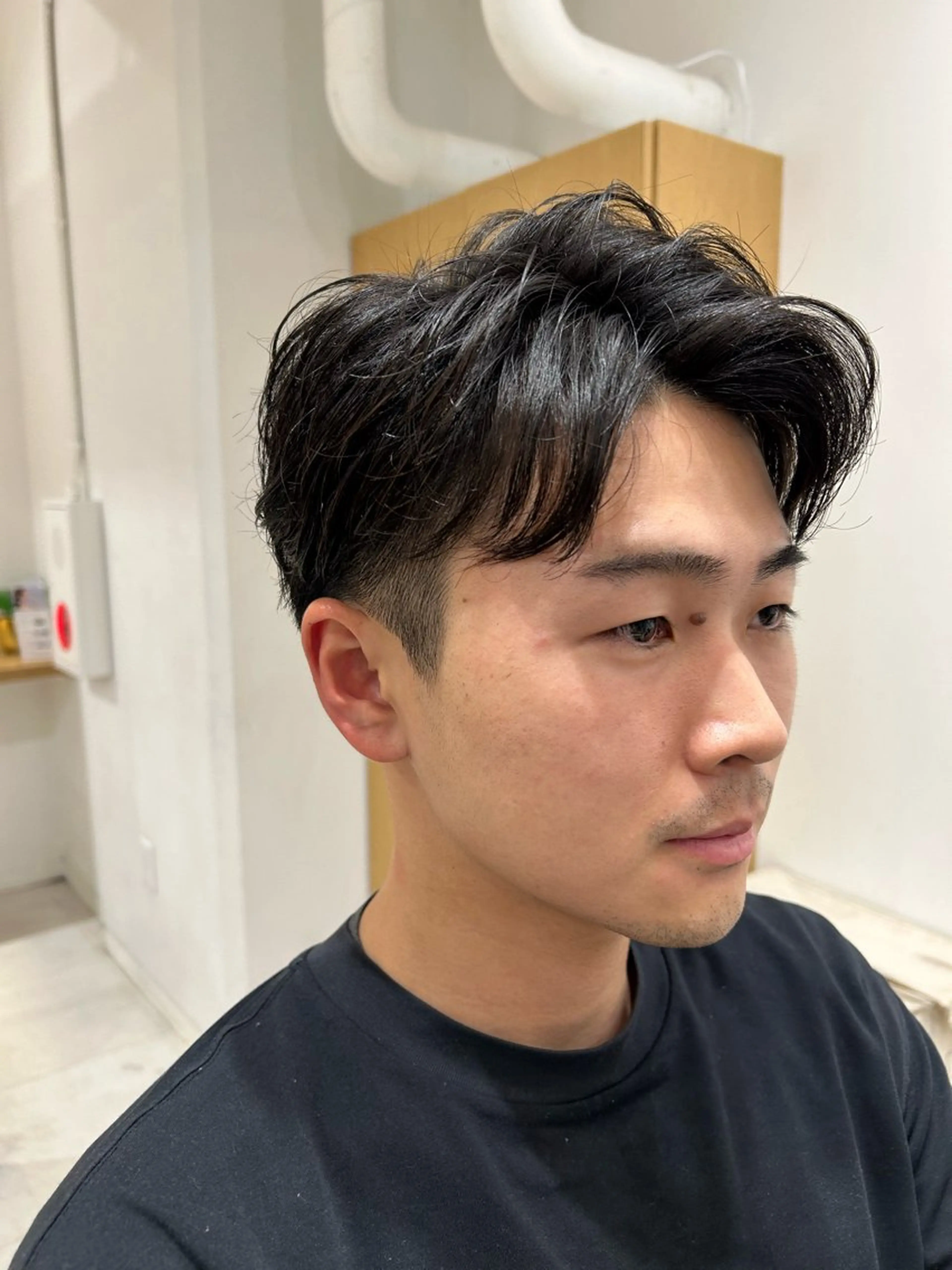 ショート メンズ 山﨑 燦人のヘアスタイル