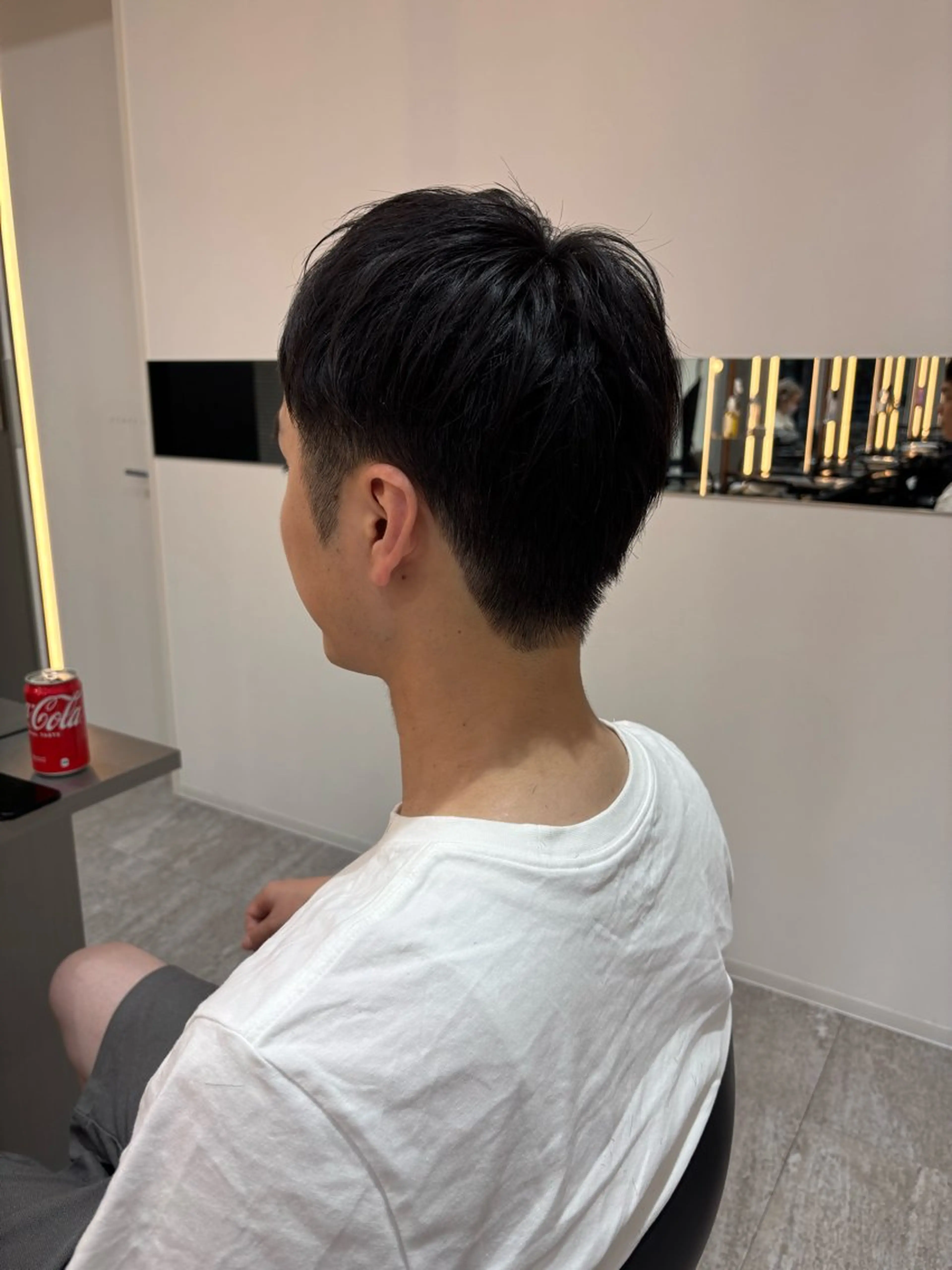 メンズ カット ハイトーン/レイヤー 艶カラー🎀まおのヘアスタイル