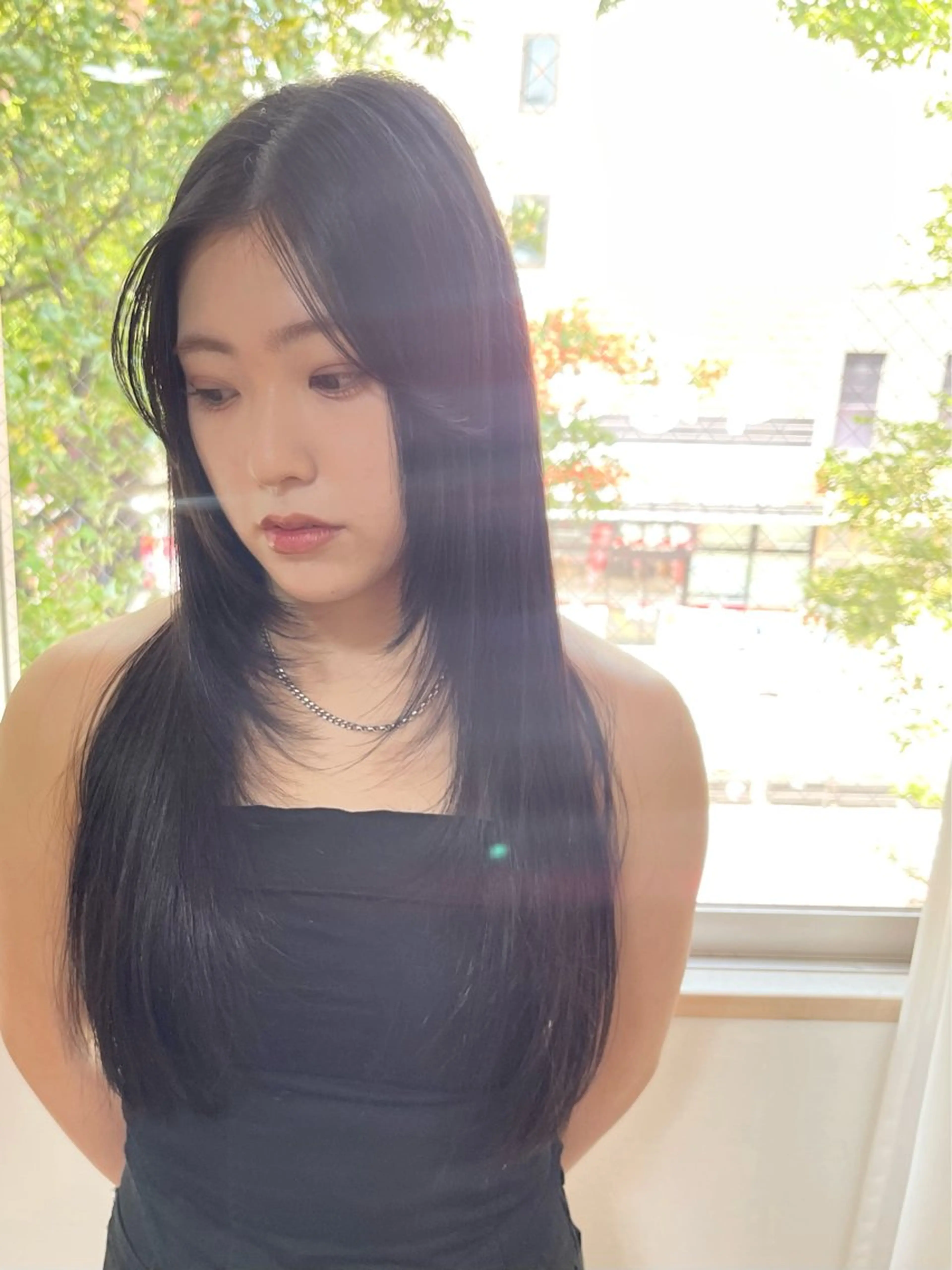 ロング 園田 渉 ◤SHIKIO◢のヘアスタイル