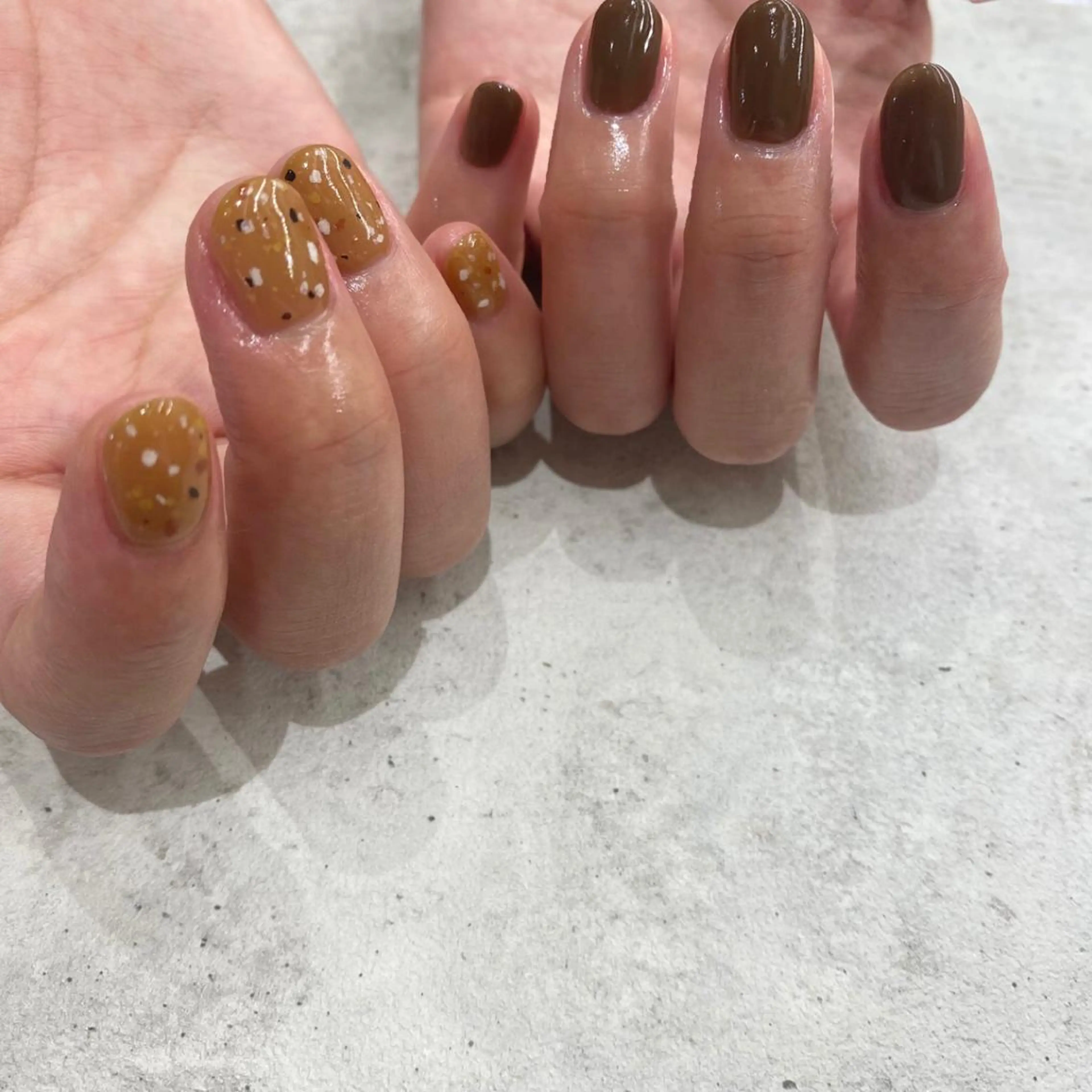 ネイル ハンドネイル Yuriko Omi パラジェル/渋谷のネイルデザイン