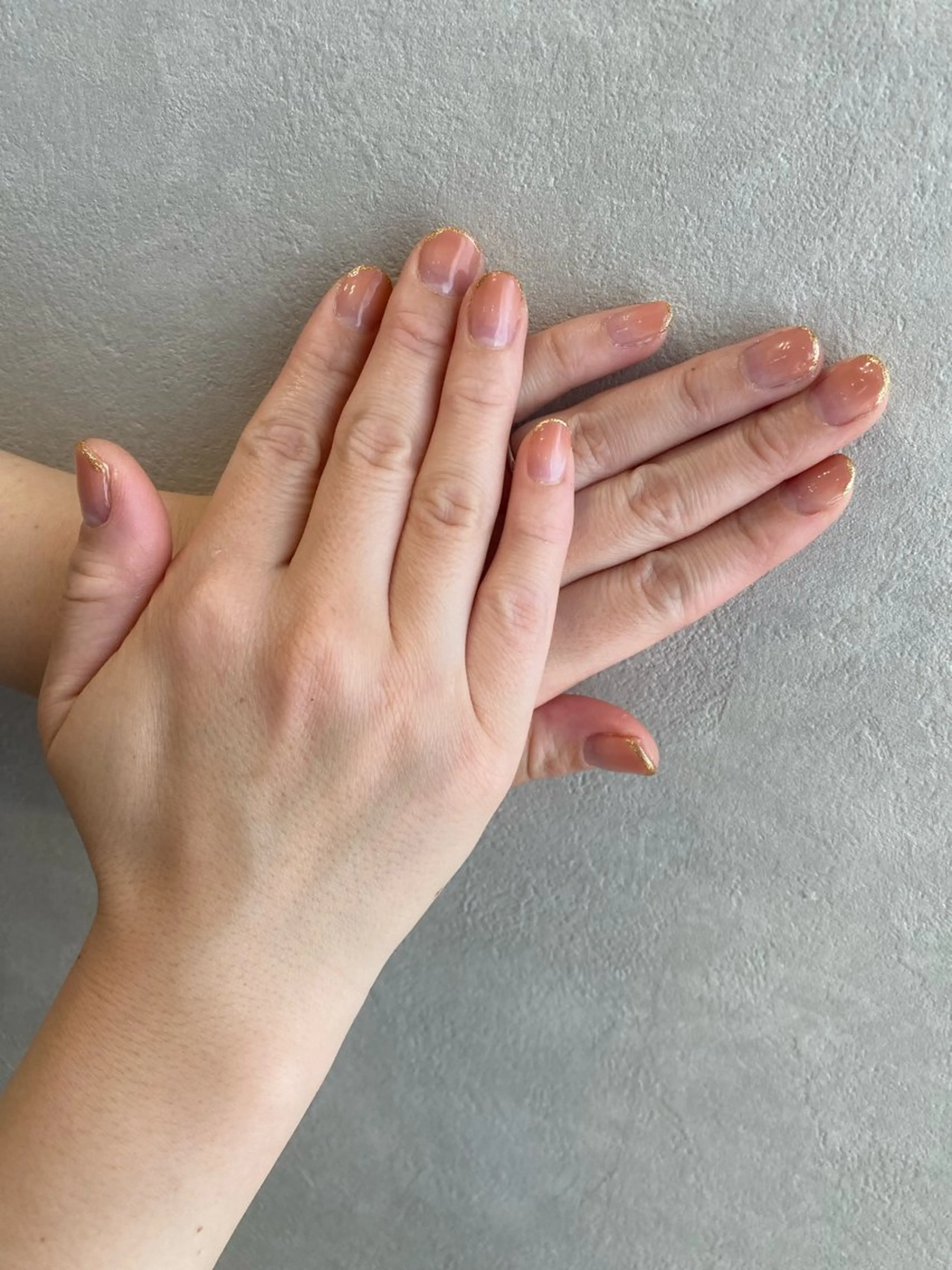 ネイル グラデーション ラメ(グリッター) sun nailのネイルデザイン