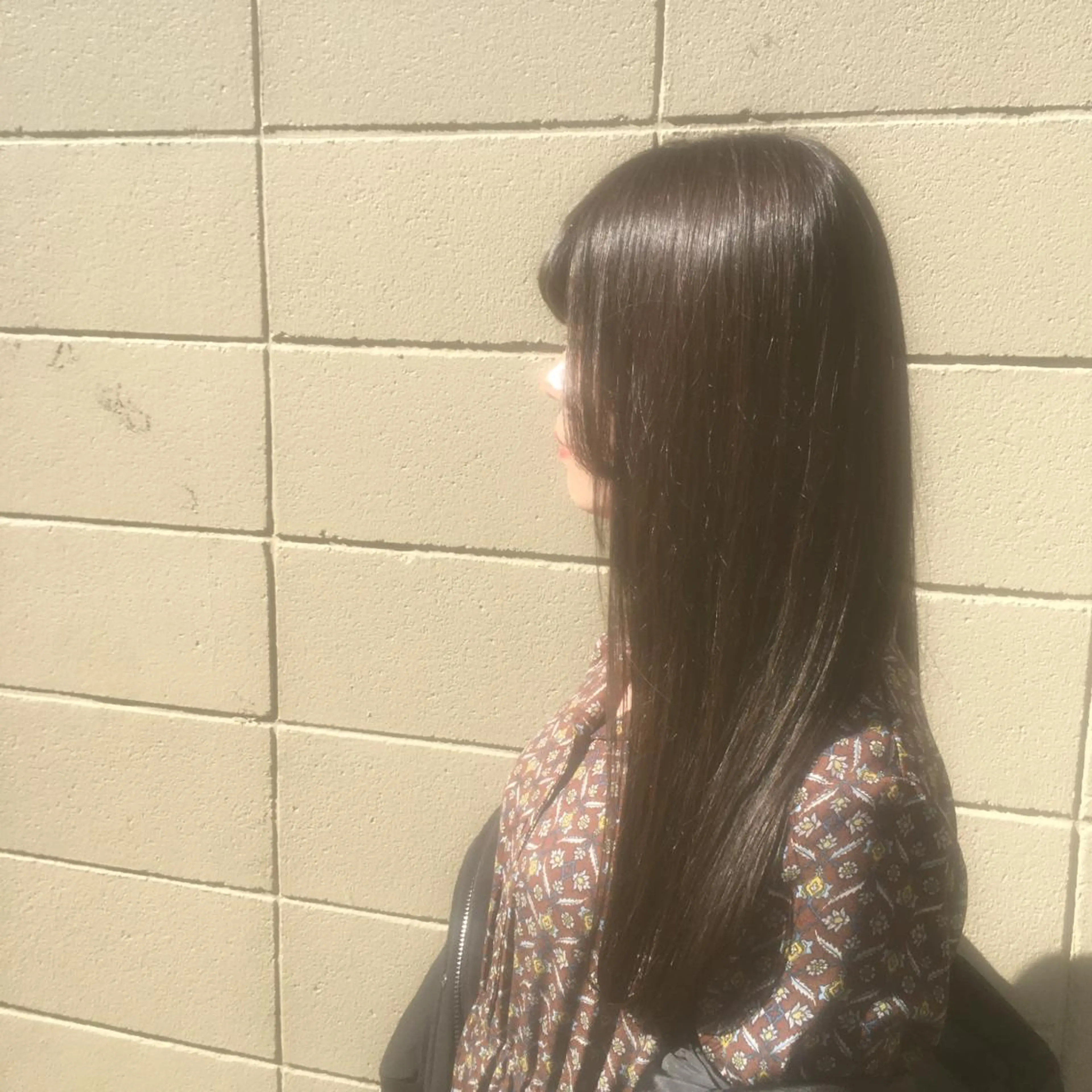 ロング カラー カット ヘアカラー しのはら まどかのヘアスタイル