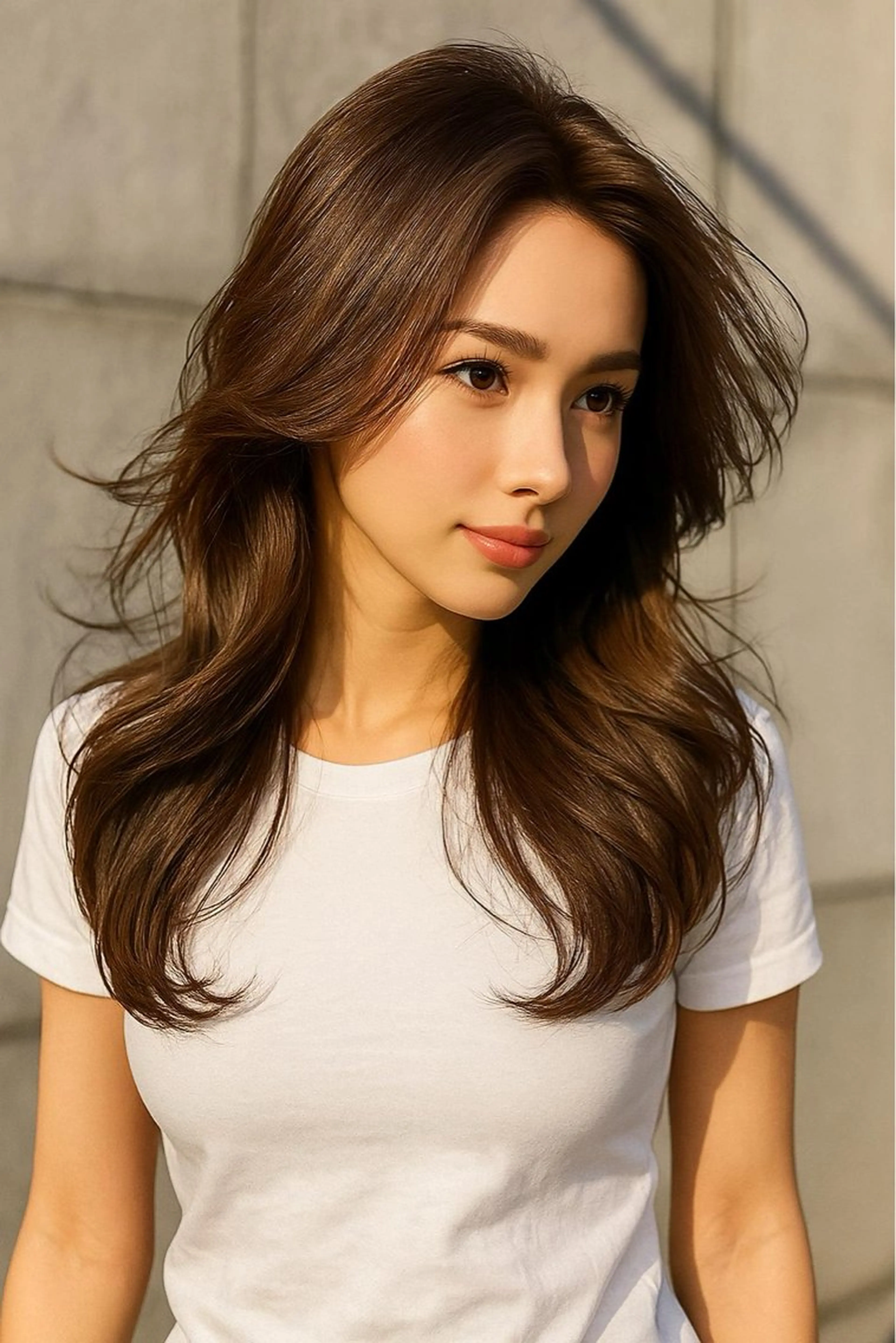 髪質改善カラーエステの写真