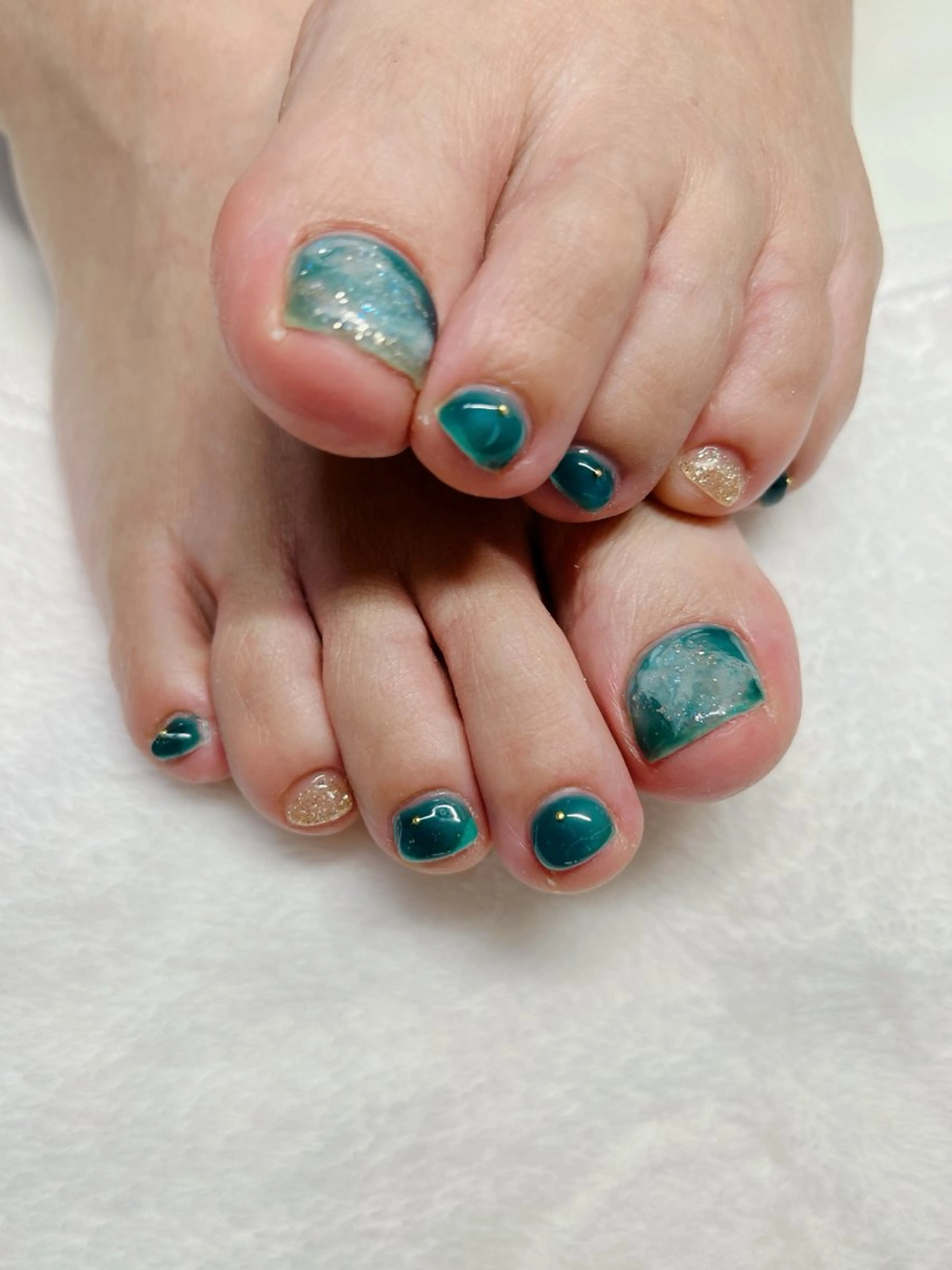 ネイル フットネイル フットネイル プライベートサロン circleのネイルデザイン