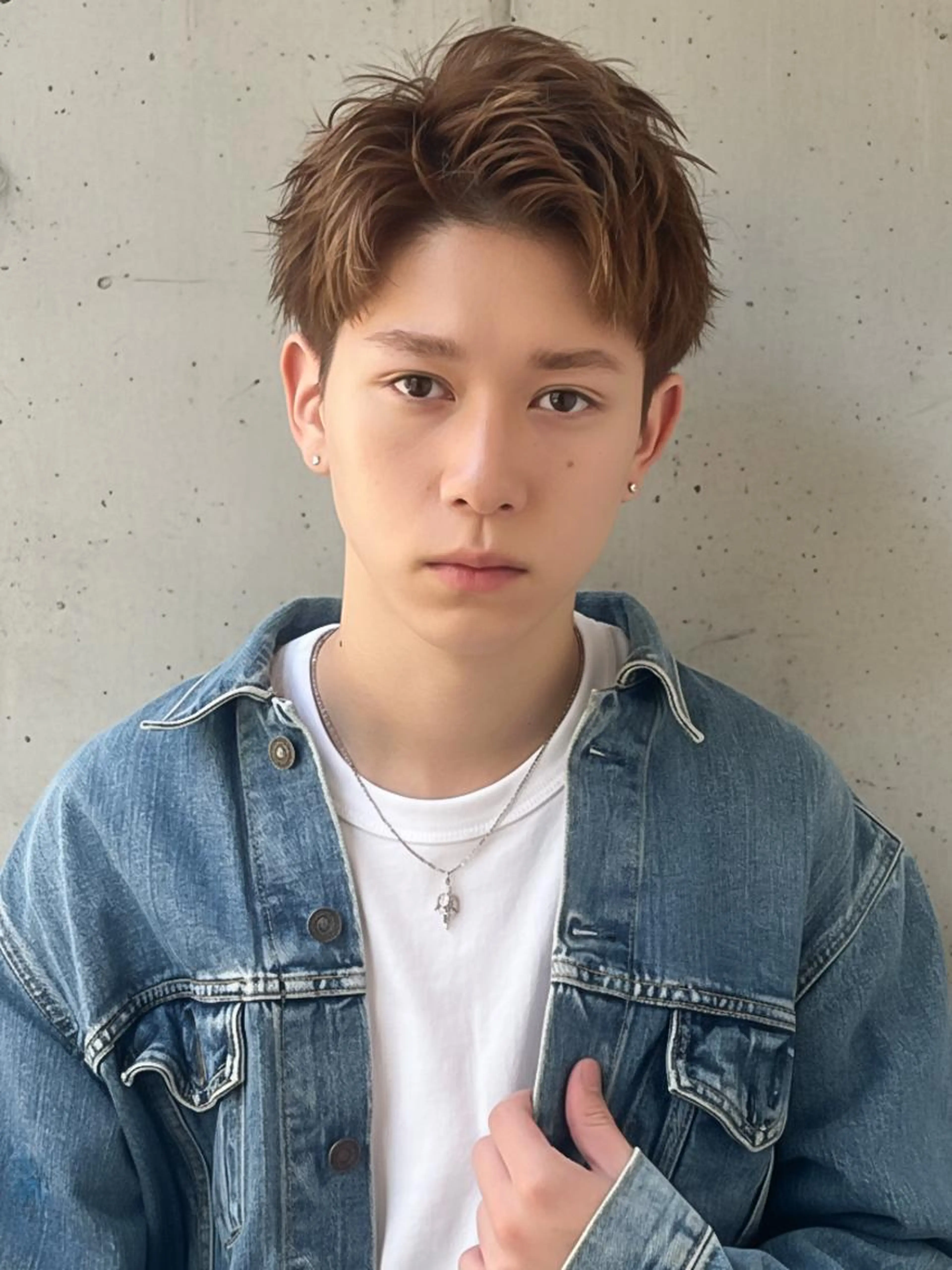 【19時以降】メンズモデルカット＋カラー👦🏻✂️(120分)の写真