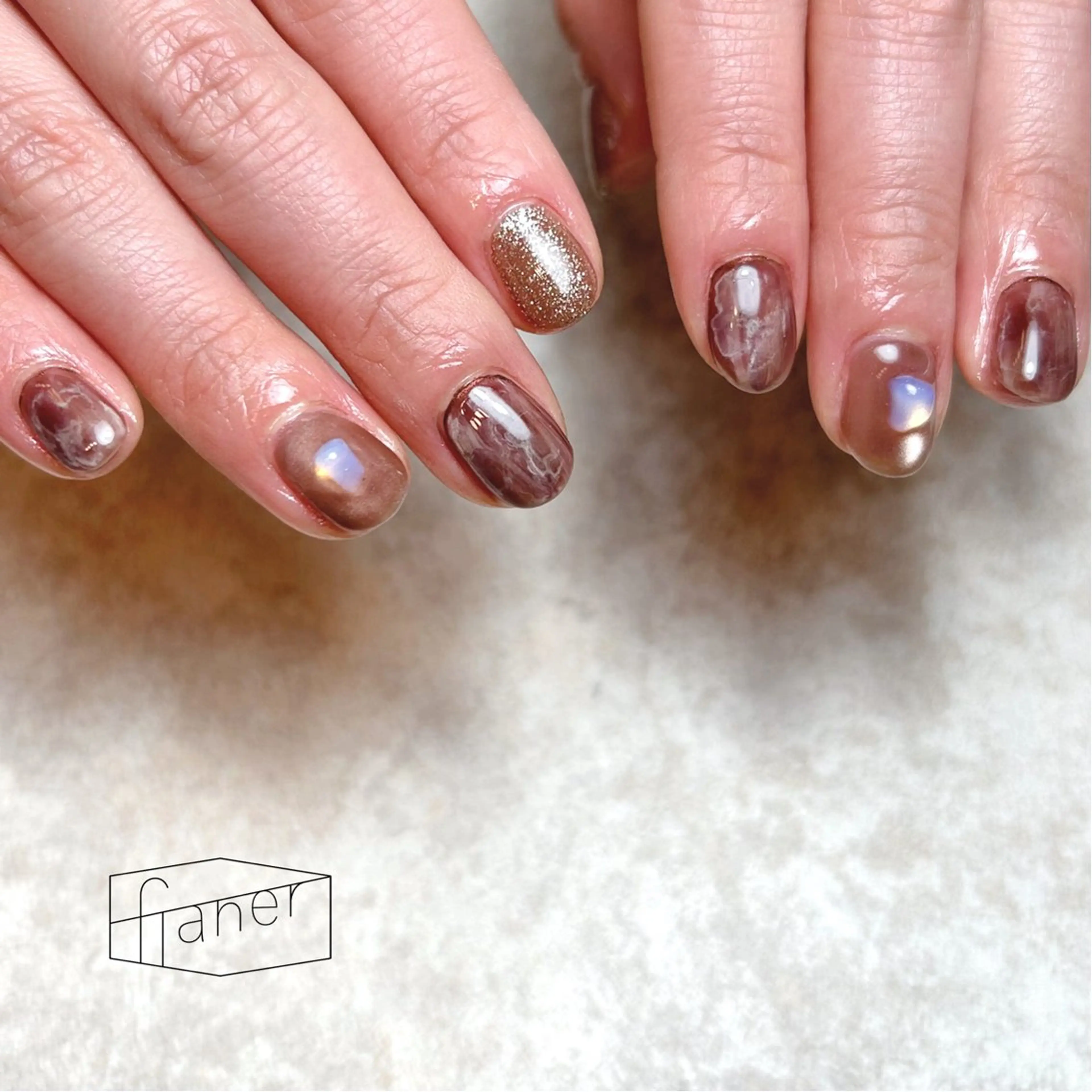 ネイル ハンドネイル flaner所属・KAORI ㅤのネイルデザイン