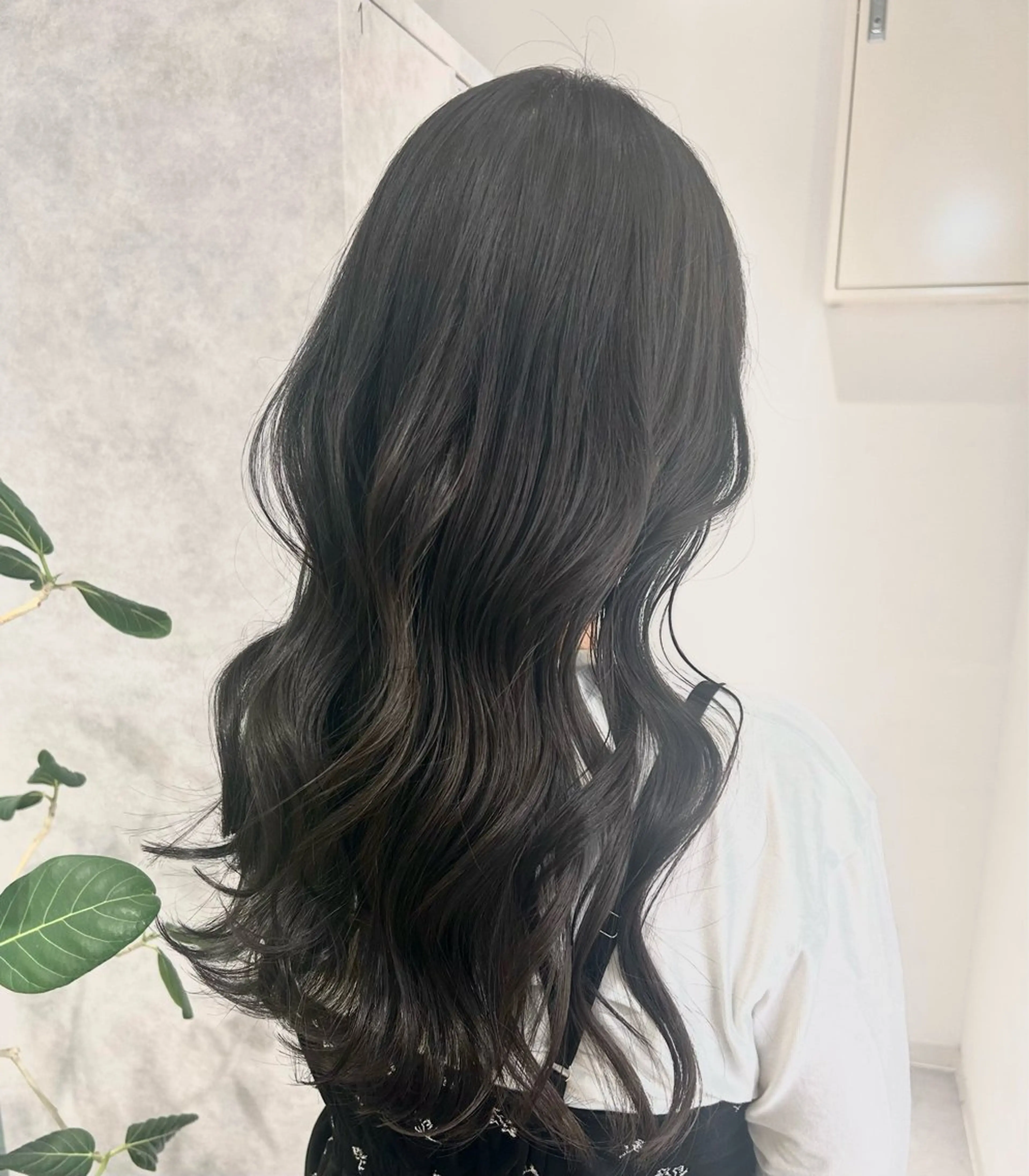 ロング ヘアカラー トリートメント 韓国ヘア/レイヤー/ sara 🎀のヘアスタイル