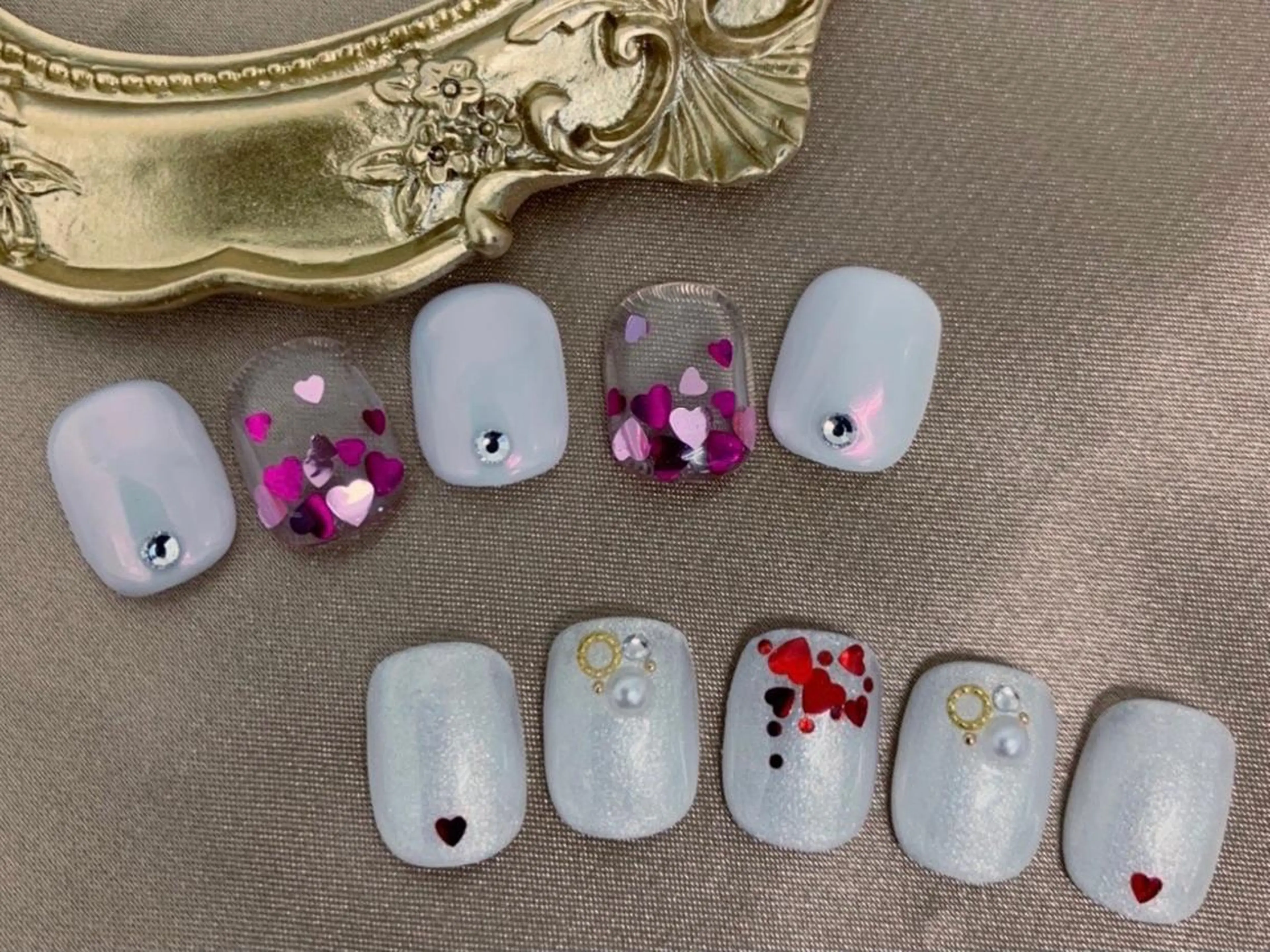 💖ラブリーネイルコース💖(初回オフ込)の写真