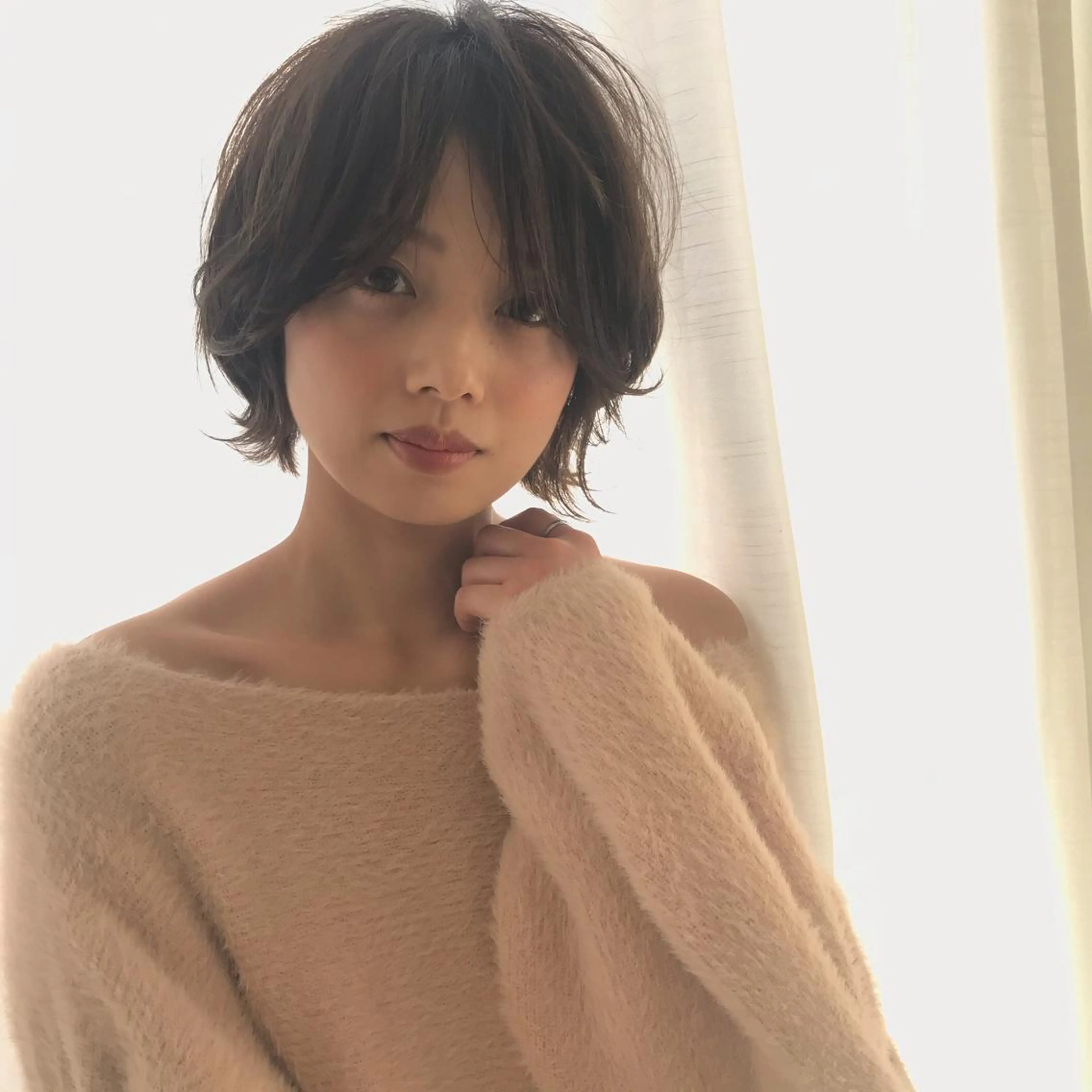 ショート 福島成美/髪質改善 縮毛矯正/カラーのヘアスタイル