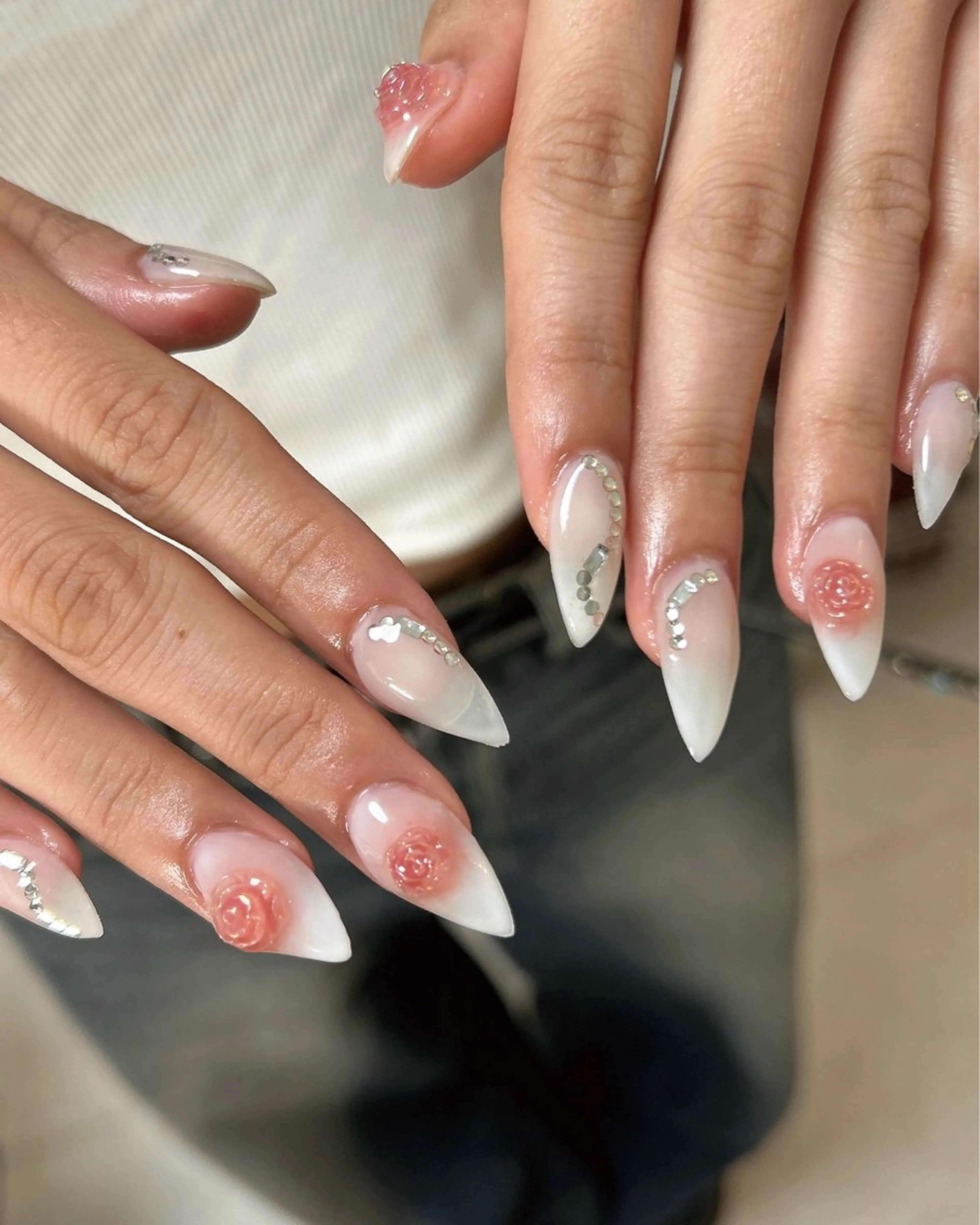 ネイル チークネイル ハンドネイル ten nail salon　かえでのネイルデザイン