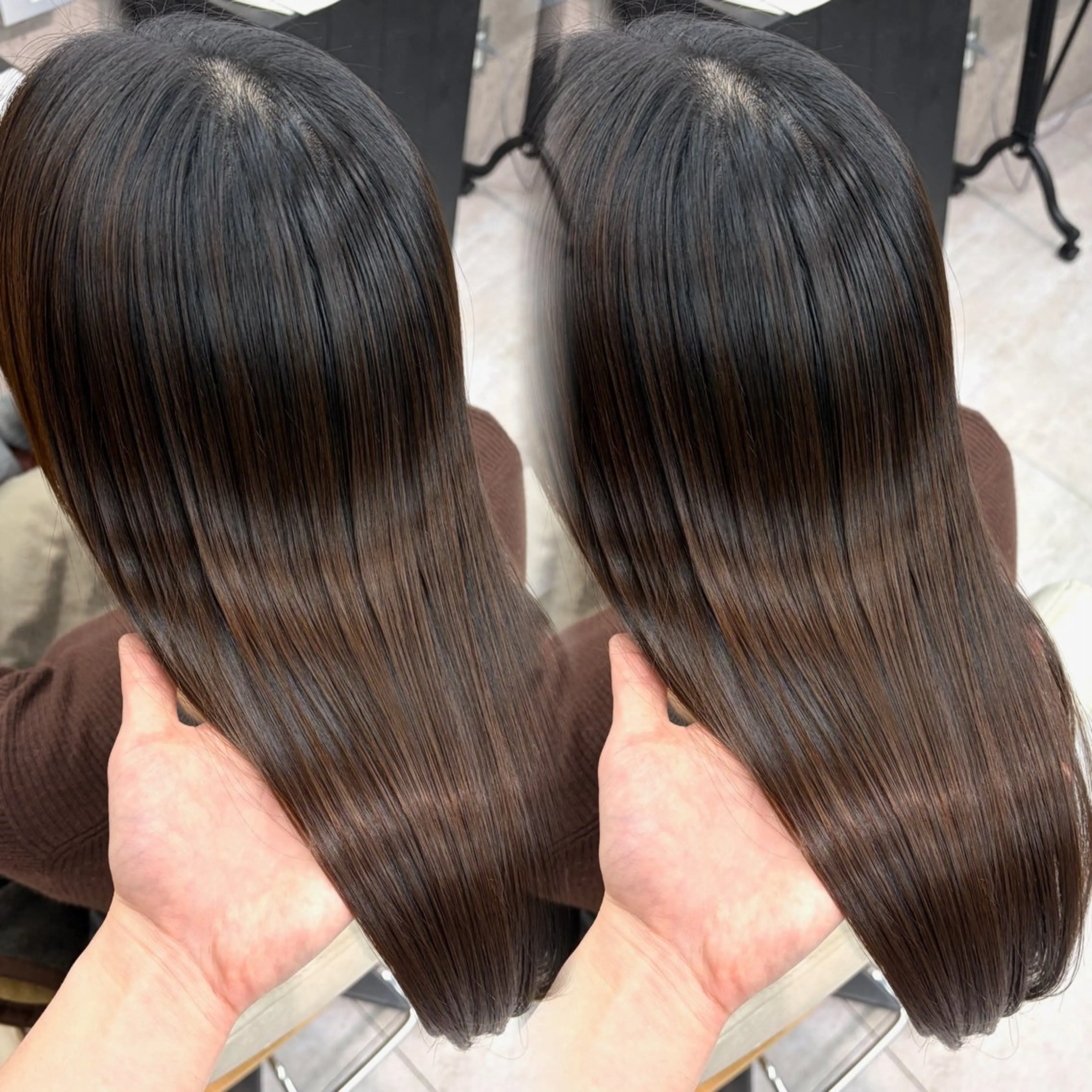 ロング カラー パーマ カット 縮毛矯正 トリートメント 🌸東中野/髪質改善 美髪矯正/櫻井🌸のヘアスタイル