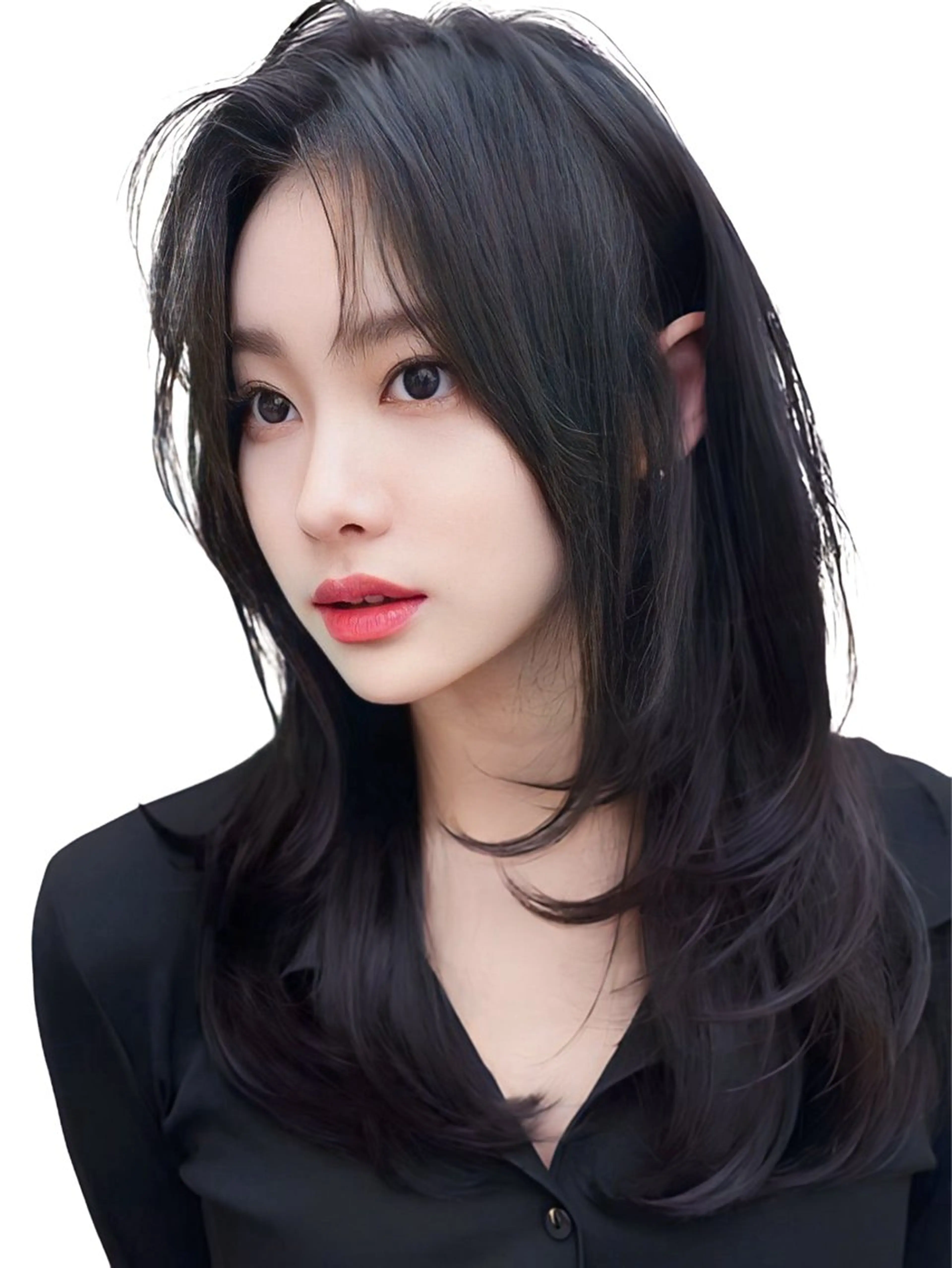 セミロング 映える顔まわり/前髪 特化 💗 ユキマのヘアスタイル