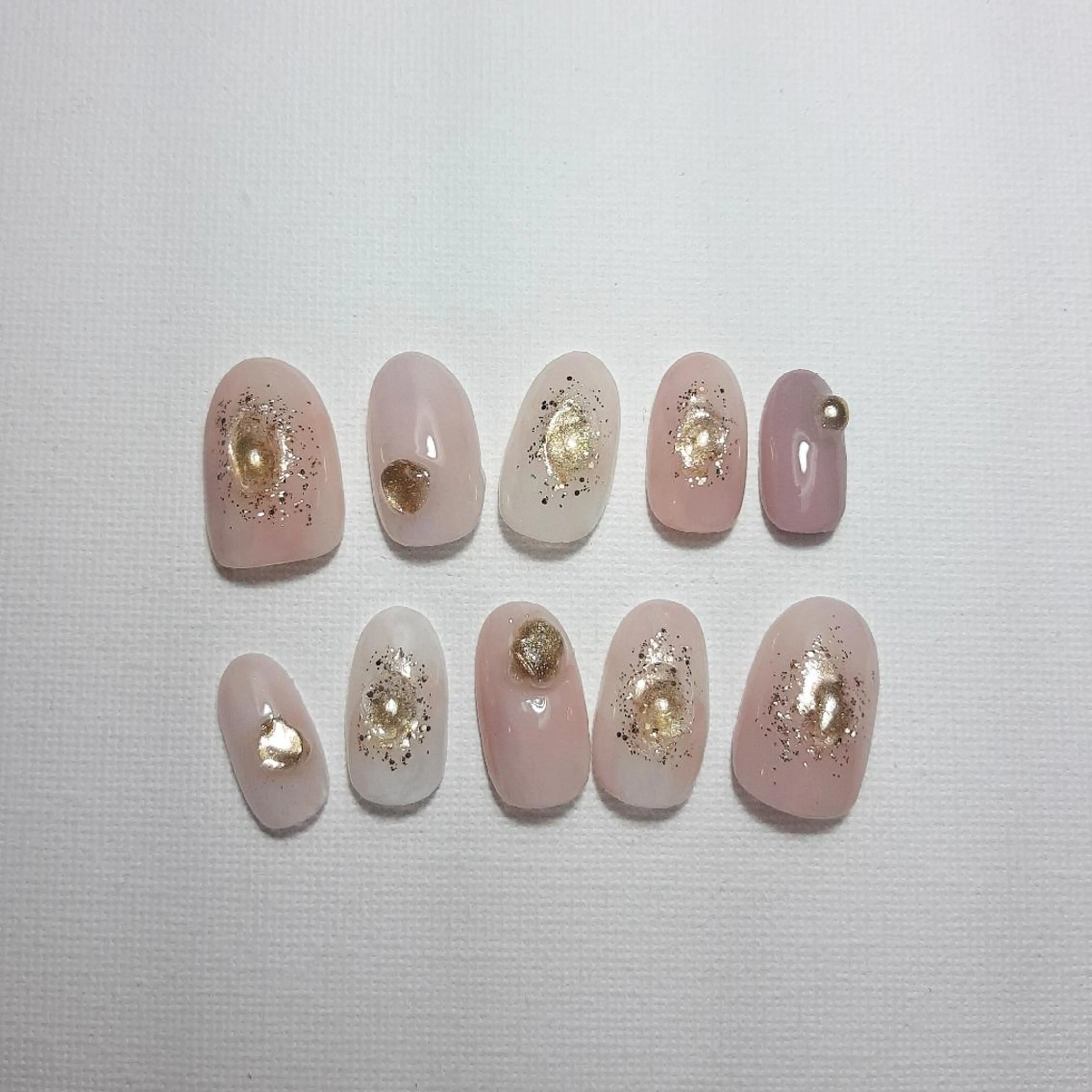 ネイル ピンク 春ネイル ブライダルネイル owlnail /持込みデザイン専門のネイルデザイン