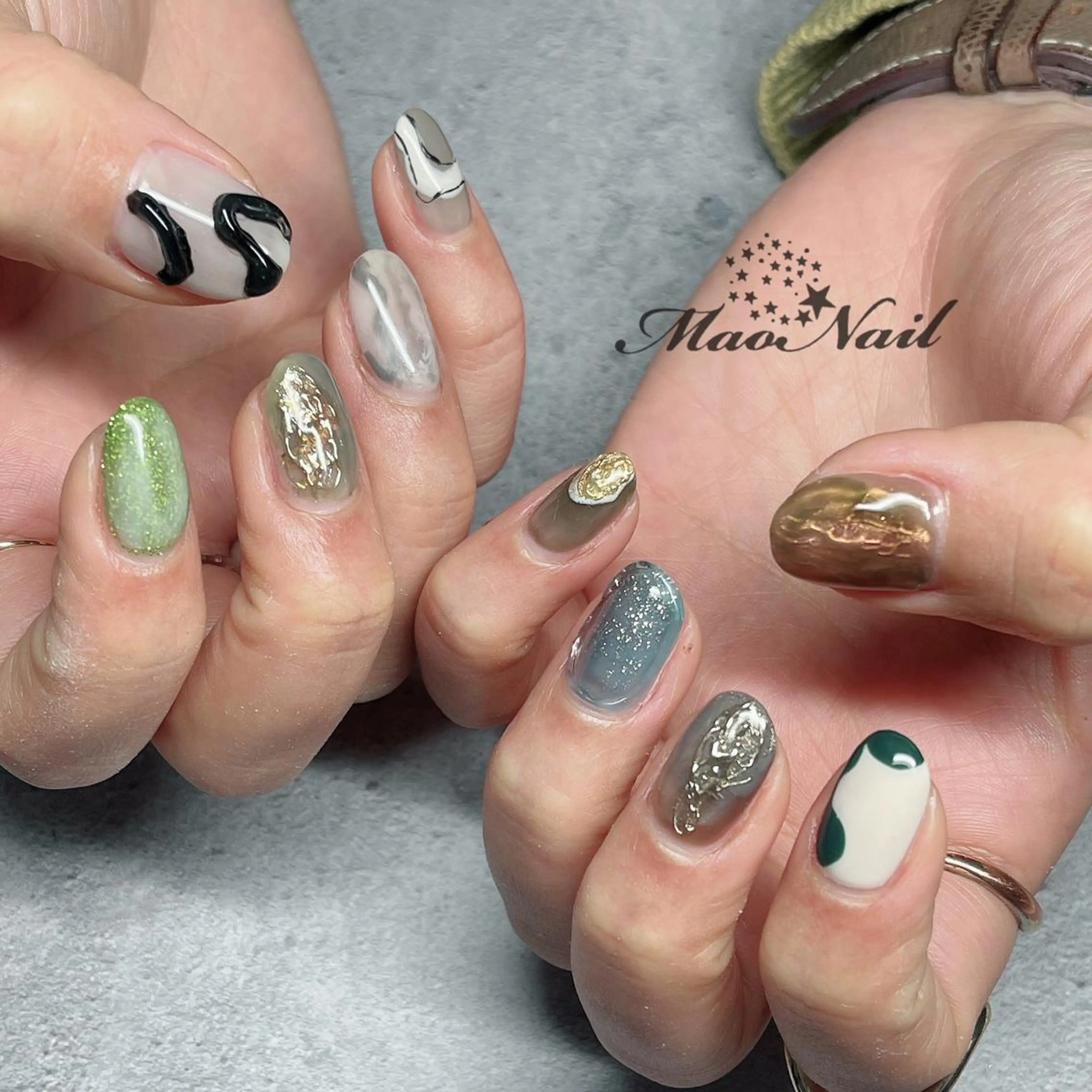 ネイル ハンドネイル mao nailのネイルデザイン