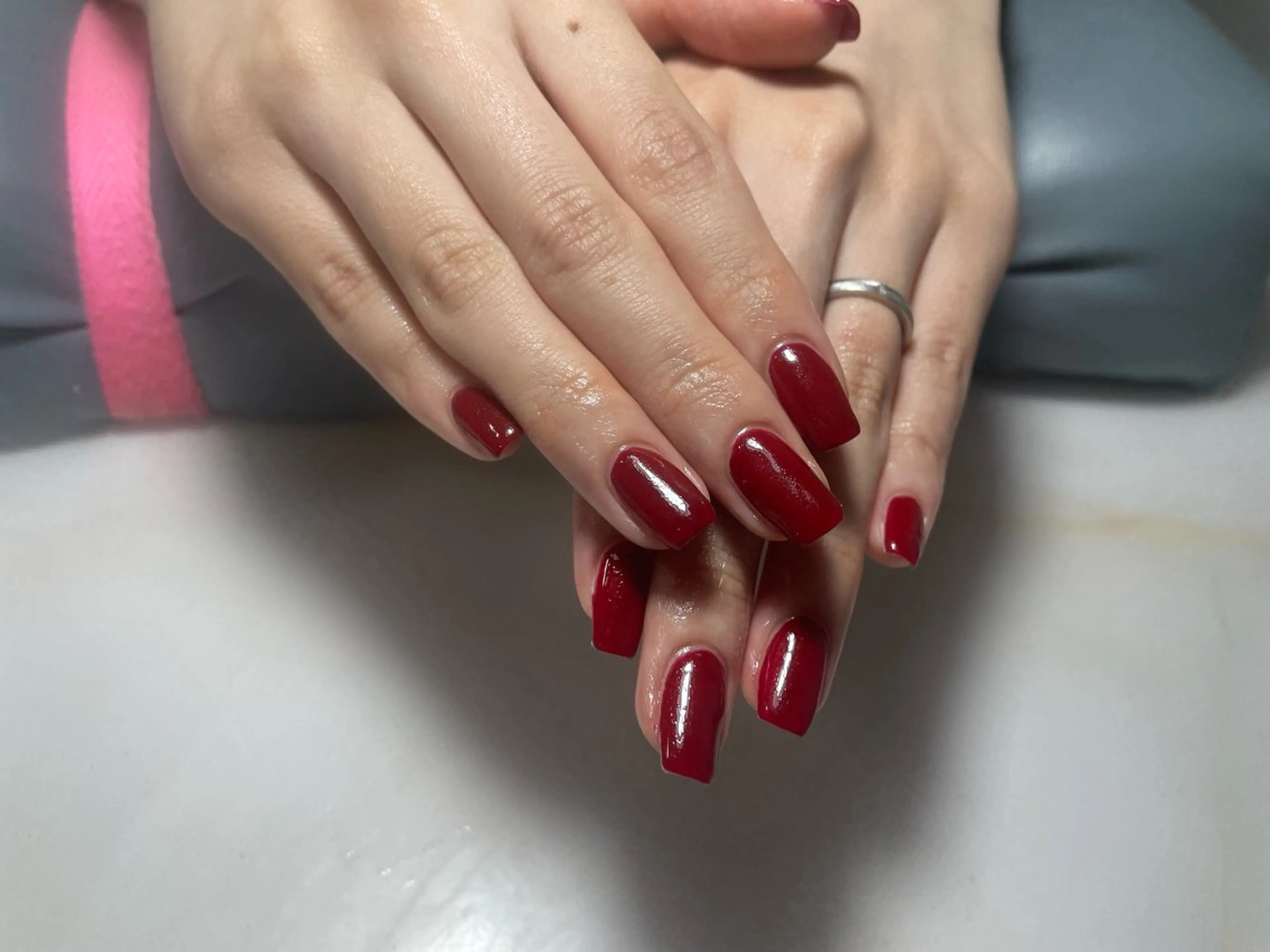 ネイル アートネイル フレンチネイル ジェルネイル グラデーション 韓国ネイル ハンドネイル 久保田 マリコのネイルデザイン