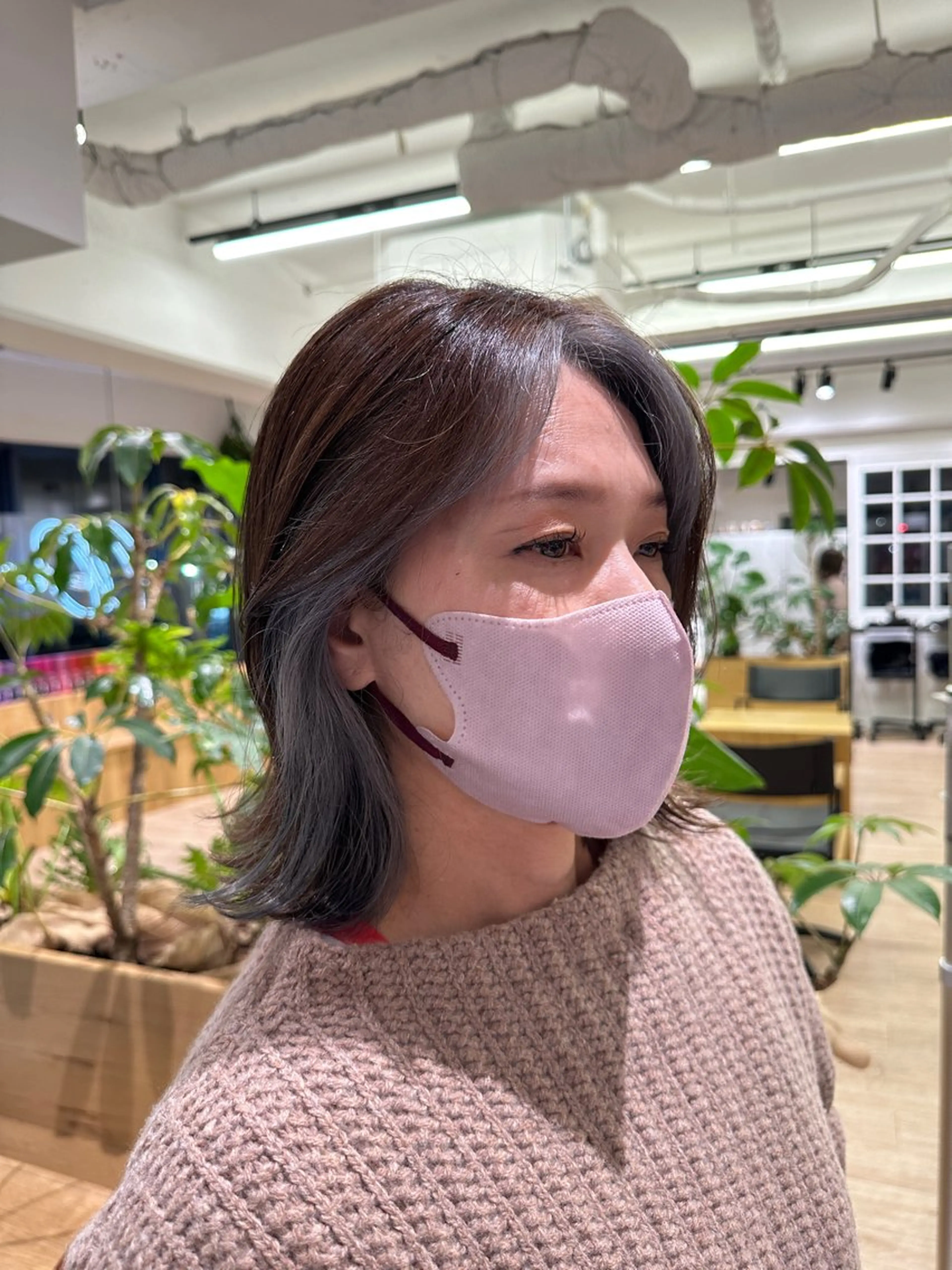 カラー ピンクカラー 川上 彩夏のヘアスタイル