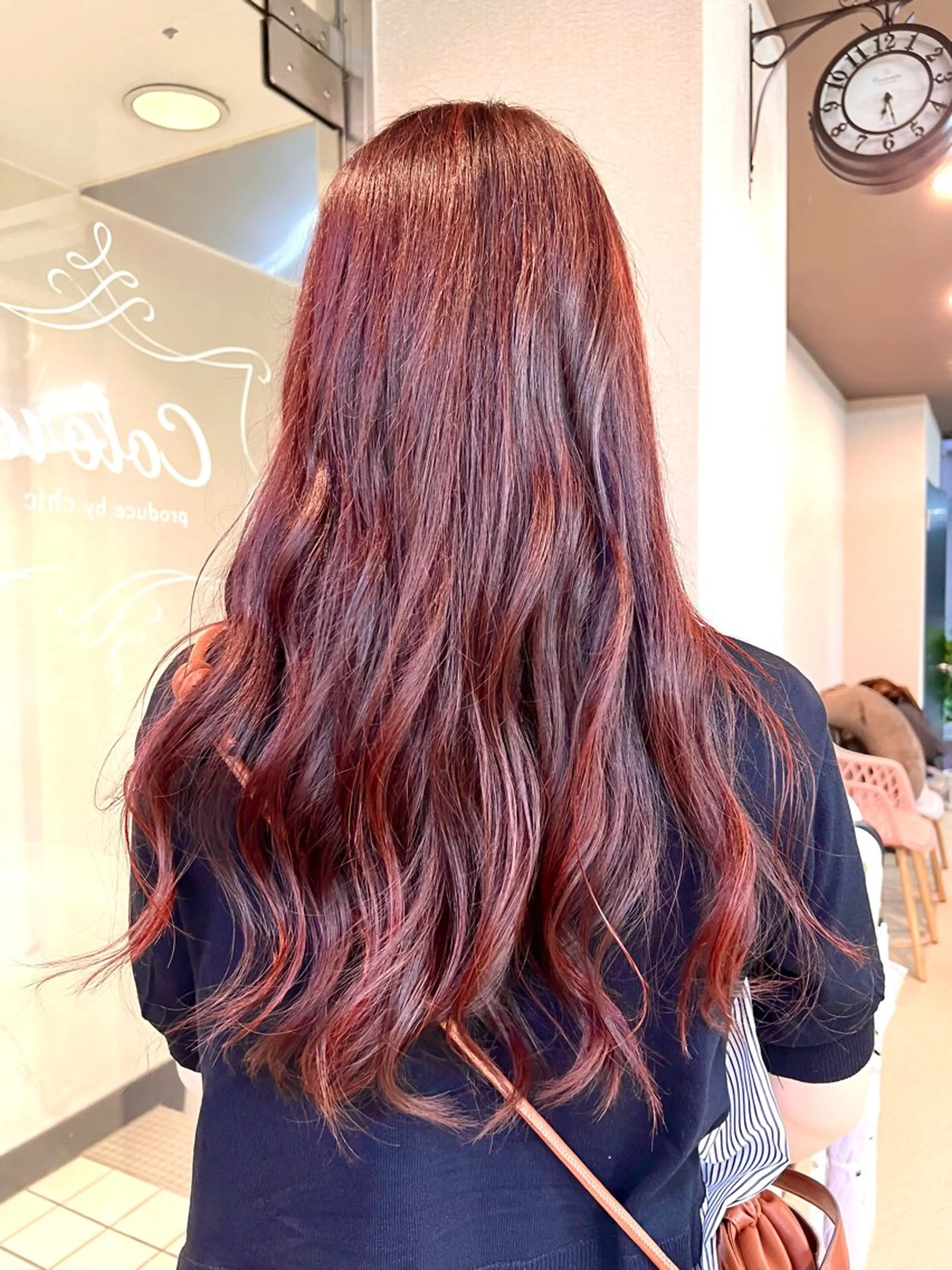 ロング カラー ブラウンカラー ピンクカラー ピンクブラウン men's&ladys J'sGrace【メンズアンドレディース ジェイズグレイス】所属・🌻J'sGrace /JUMA🌻のヘアスタイル