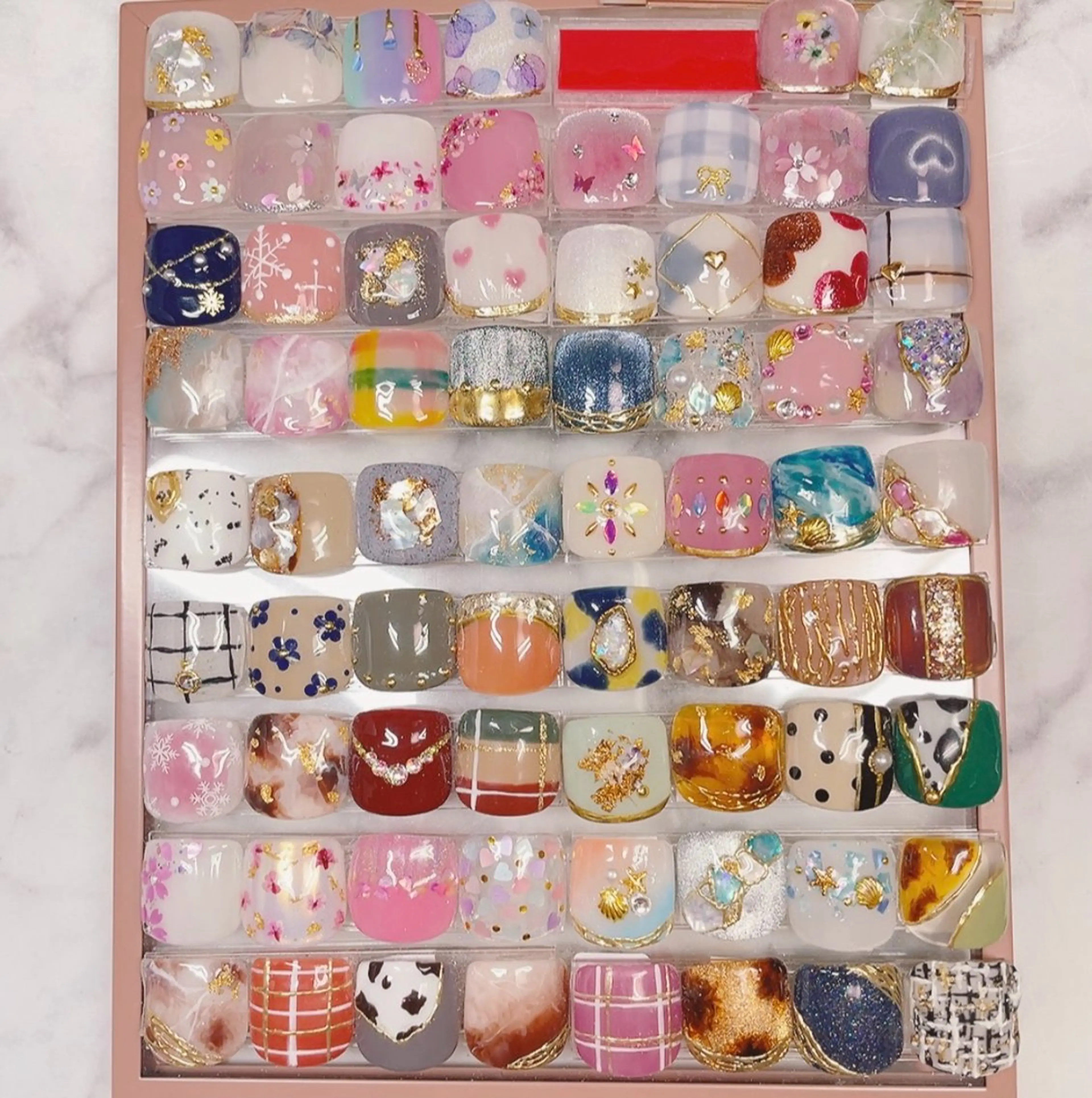 ネイル アートネイル フットネイル フットネイル ユキコ ネイルのネイルデザイン