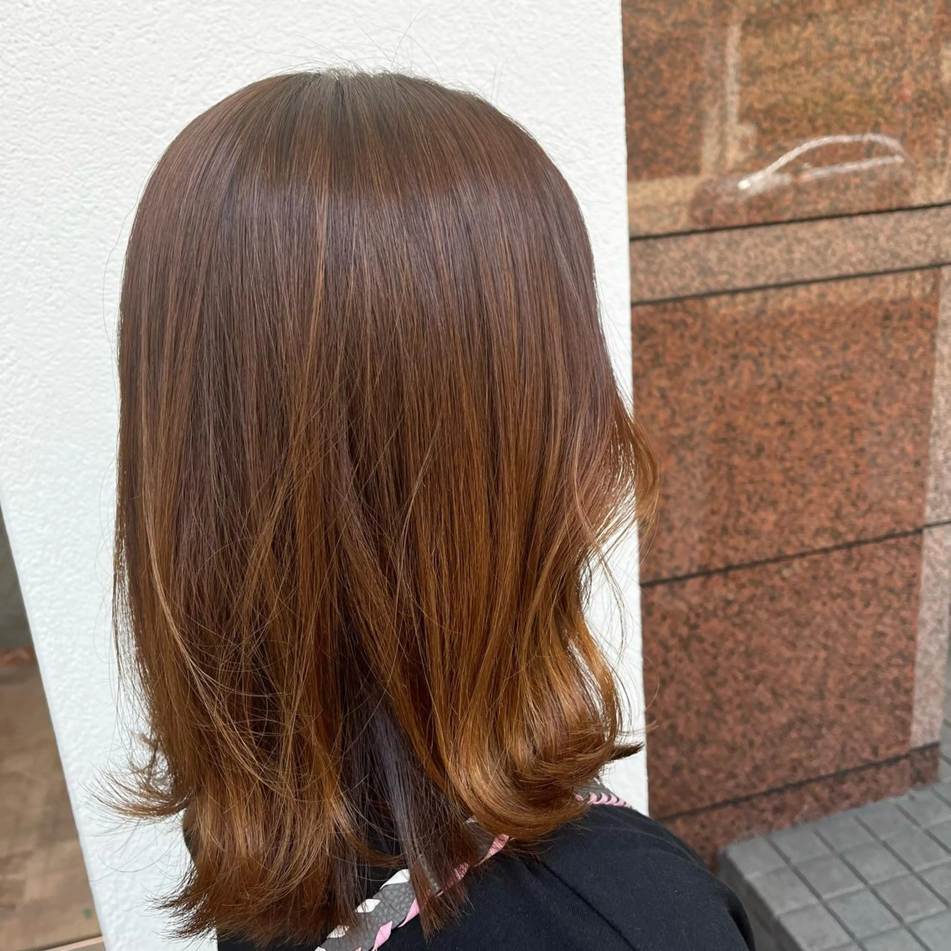 セミロング パーマ ストレートパーマ Set salon Seraphy所属・心斎橋/ヘアセット MASAKIのその他イメージ