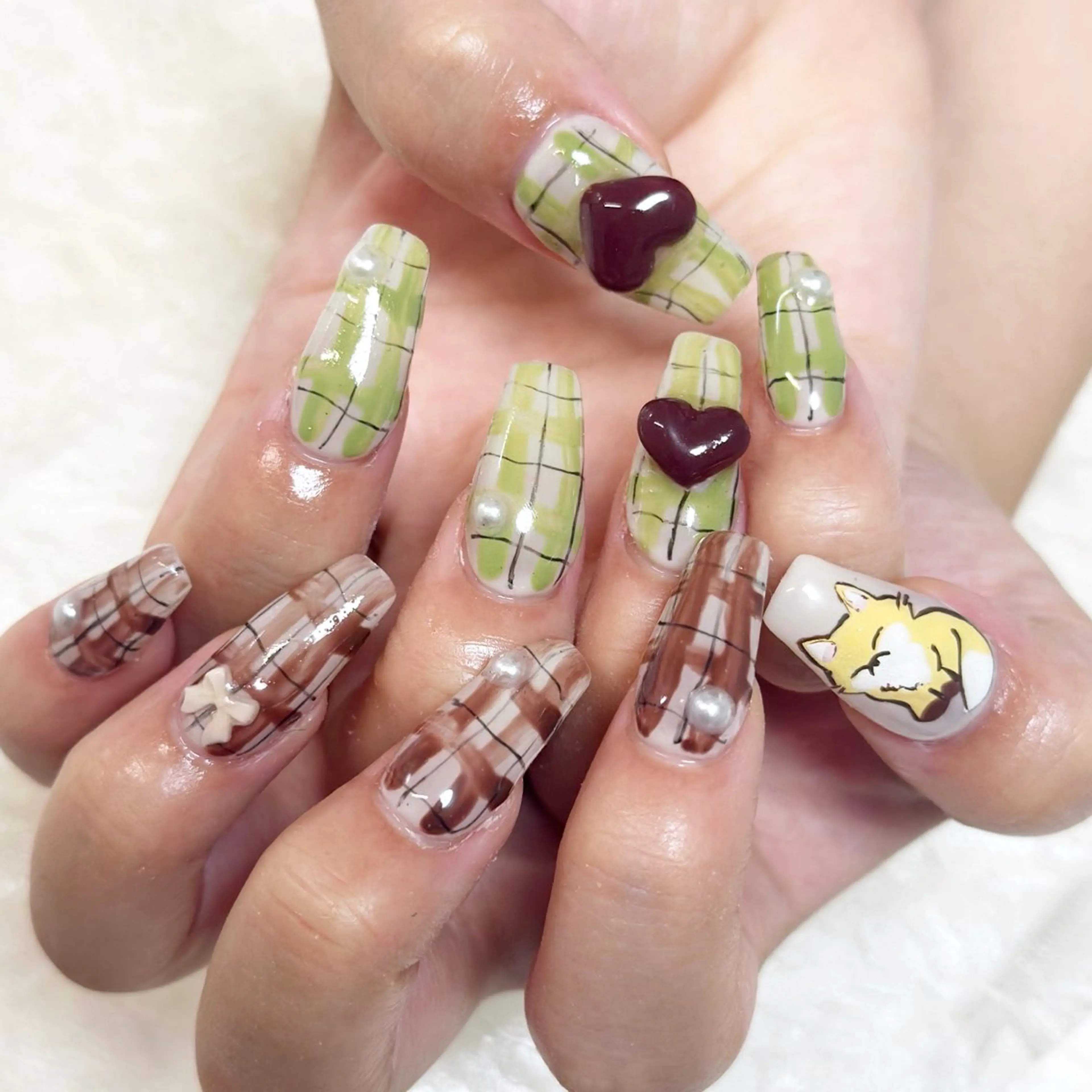 ネイル ハート ♡Nailist yui♡のネイルデザイン