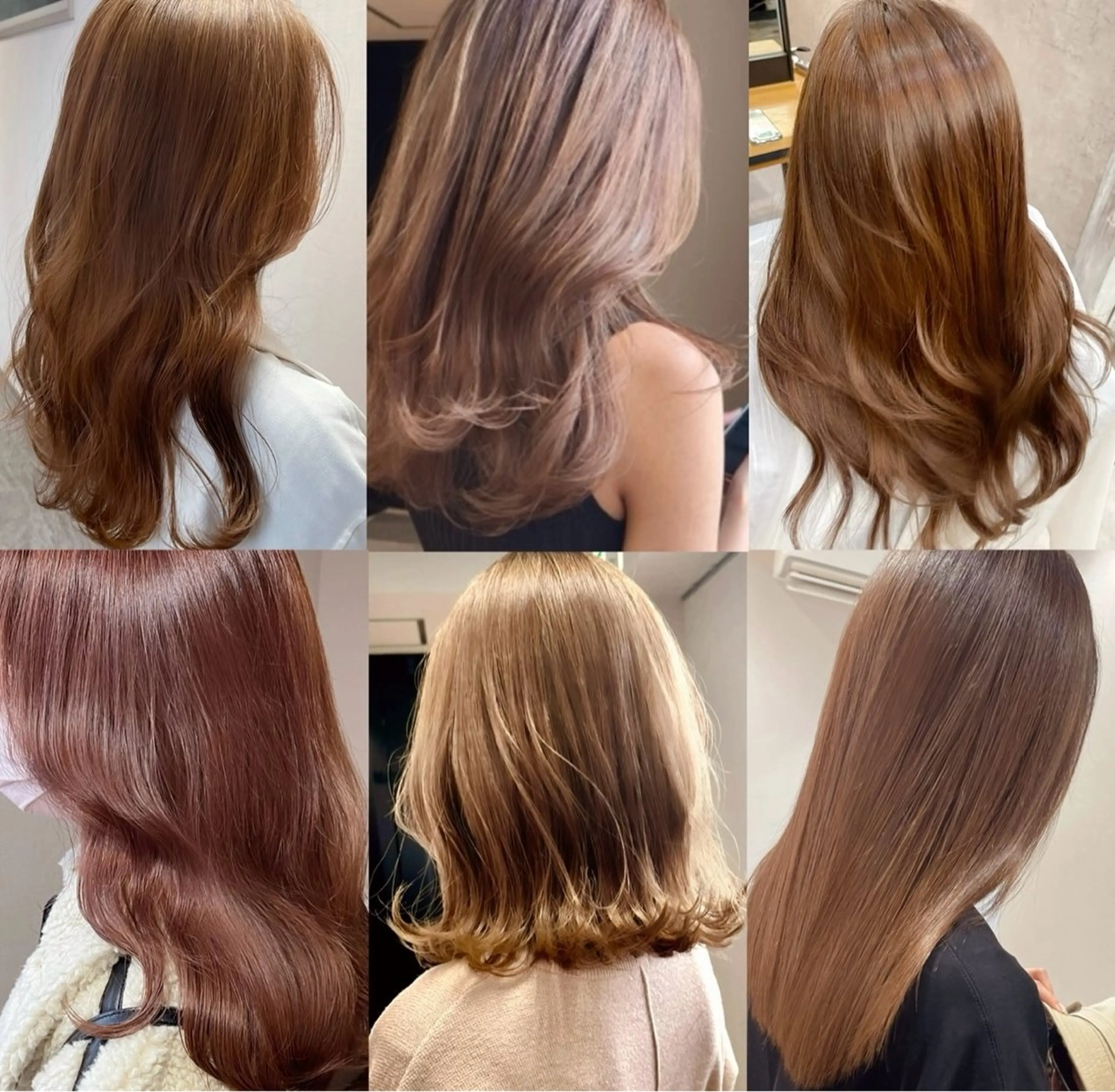 セミロング カラー ブリーチ 透明感カラー ブリーチなしカラー カット ヘアカラー 松井那津子 /ハイライトブリーチのヘアスタイル