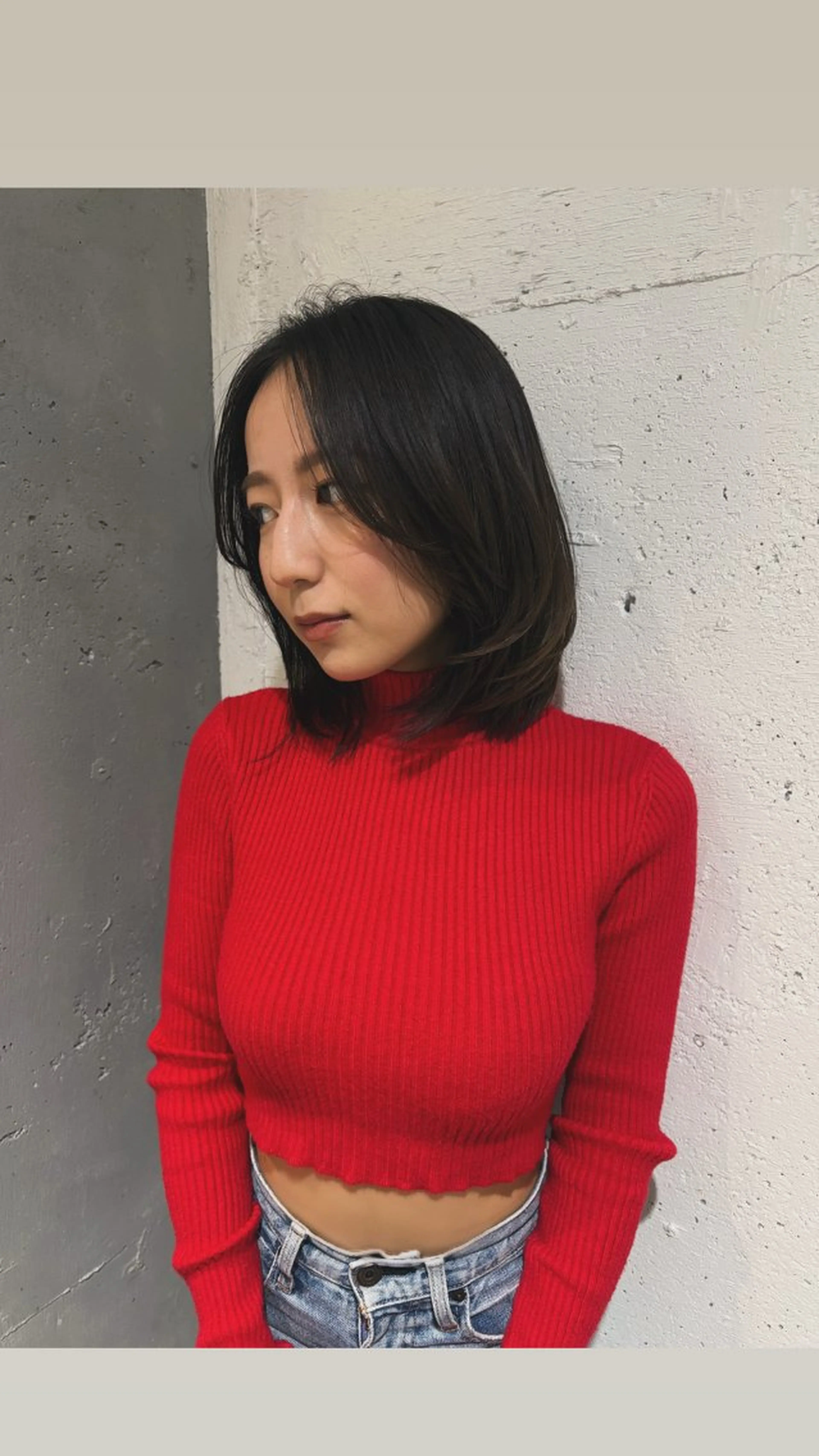 ミディアム カット Juna✂️ レイヤー / ボブのヘアスタイル