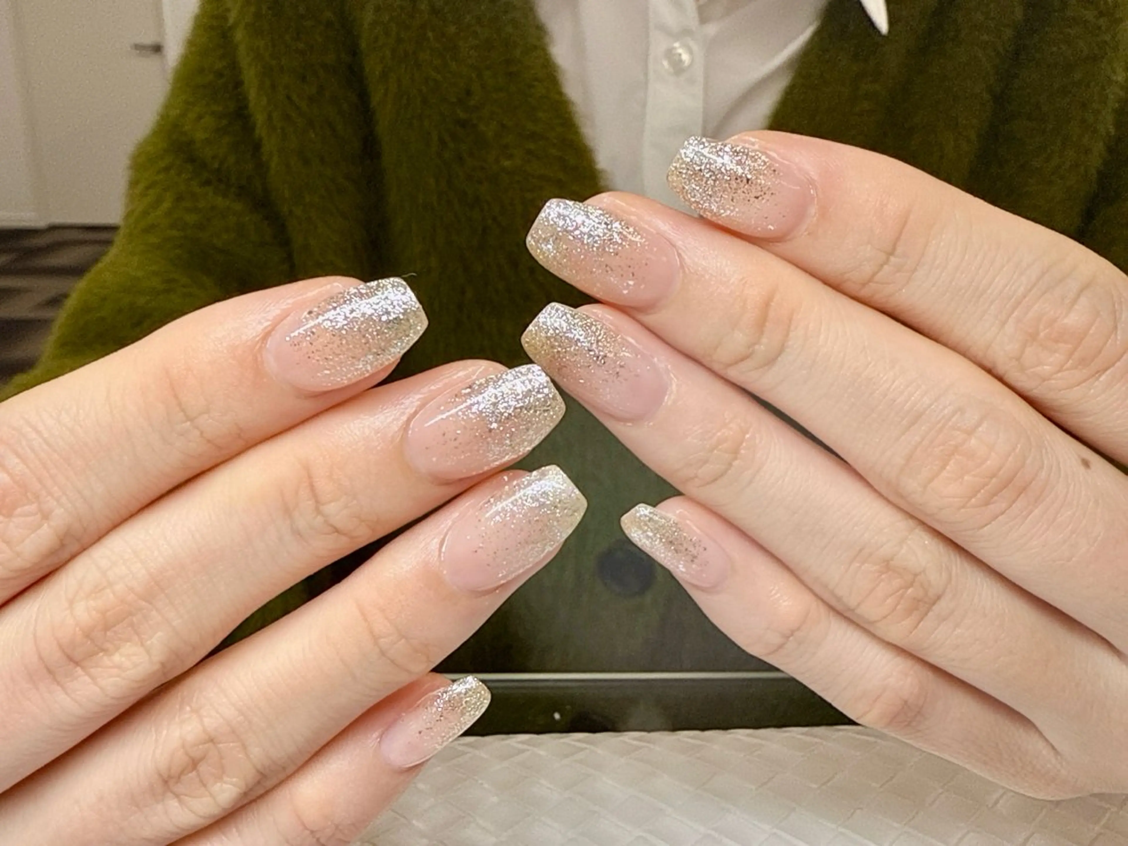 ネイル 長さ出し フットネイル フレンチネイル ジェルネイル ガーリー ハンドネイル フットネイル ハンドケア NYネイルサロン　千葉中央店所属・NYネイルサロン 千葉中央店のネイルデザイン