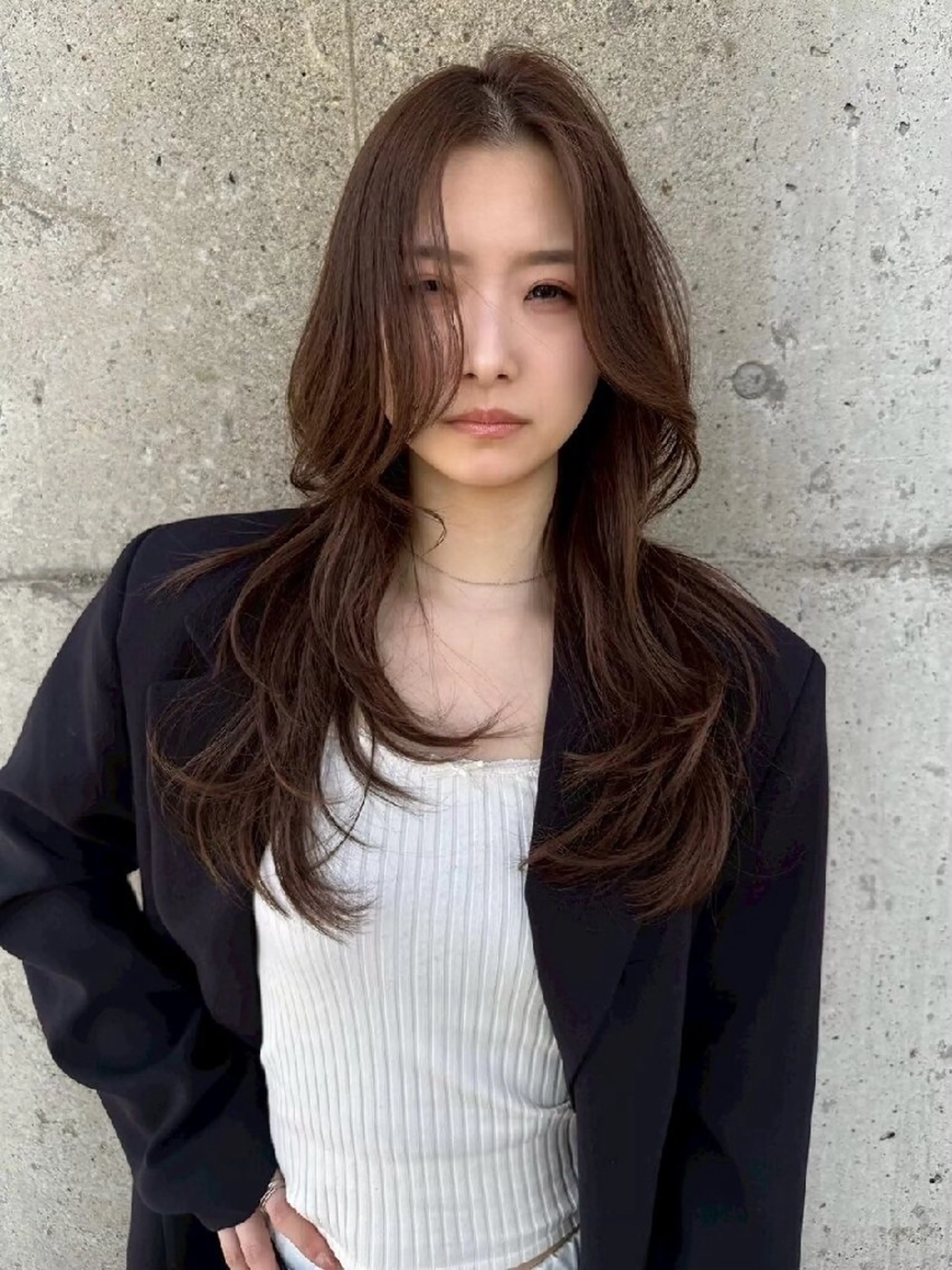 ミディアム カット/レイヤー /名古屋/ioriのヘアスタイル
