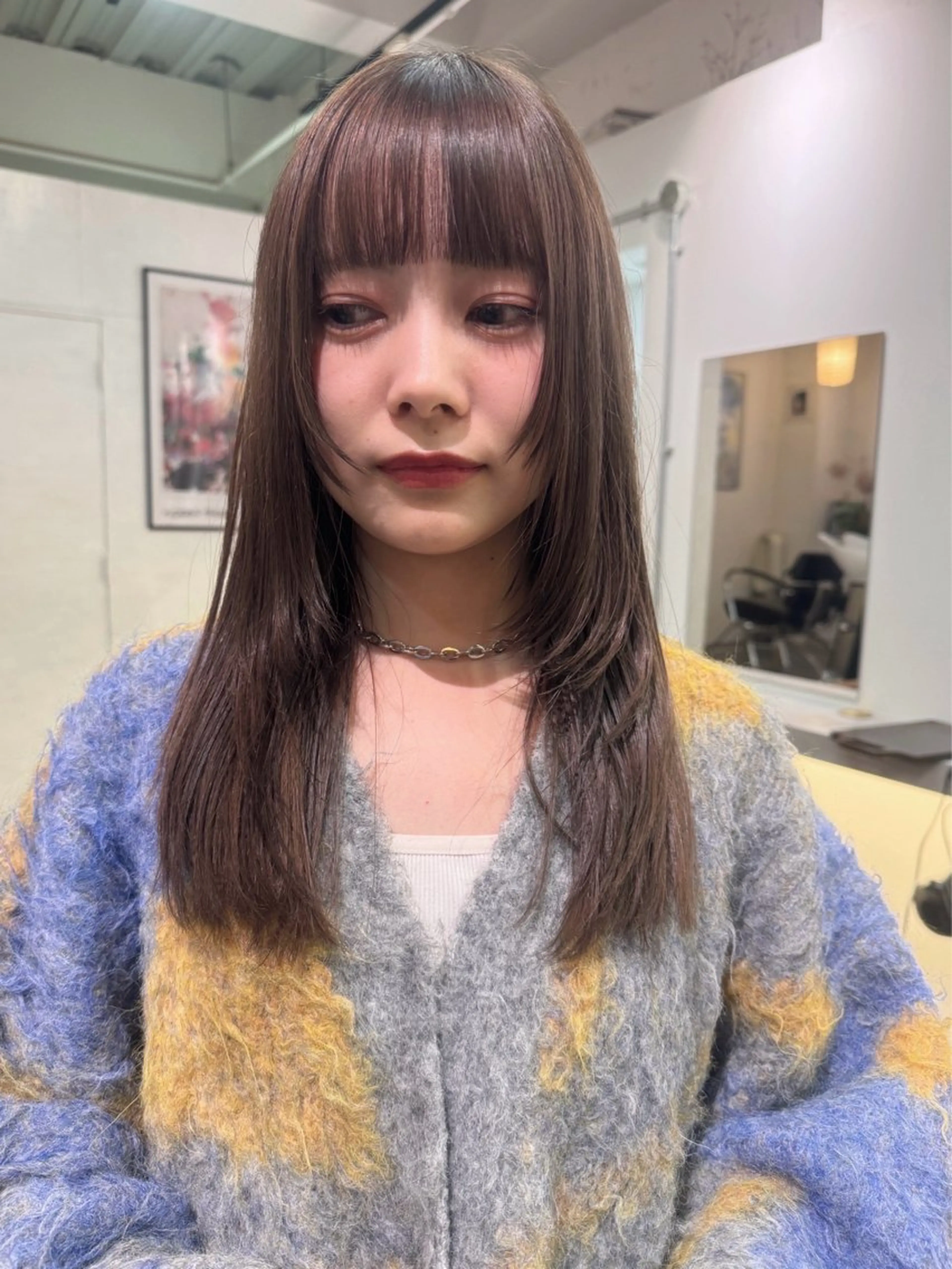 ロング カラー カット ヘアカラー トリートメント ooit所属・ooit 【オーイット】のヘアスタイル