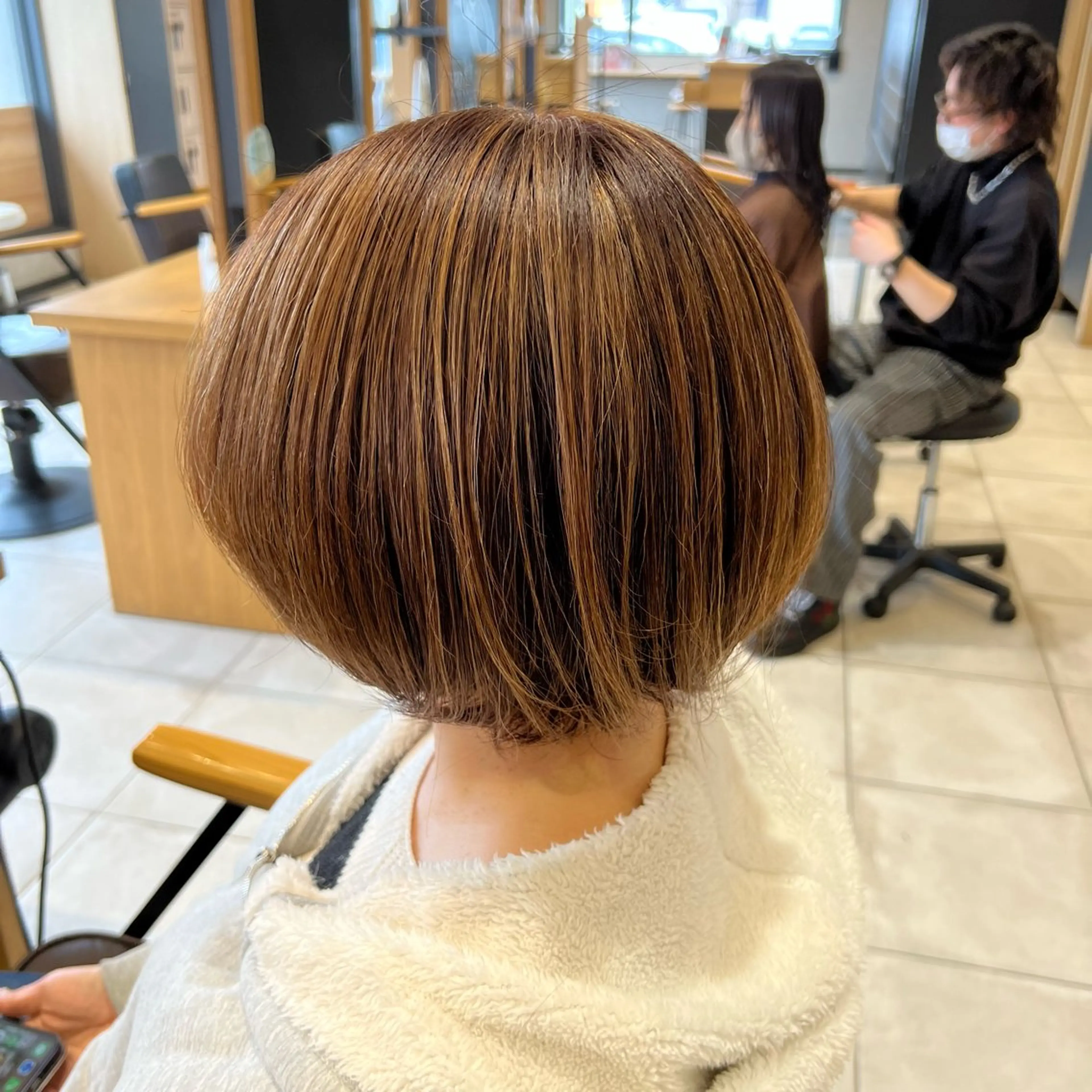 カラー ハイライトカラー Seaツイスト/ ユウガのヘアスタイル