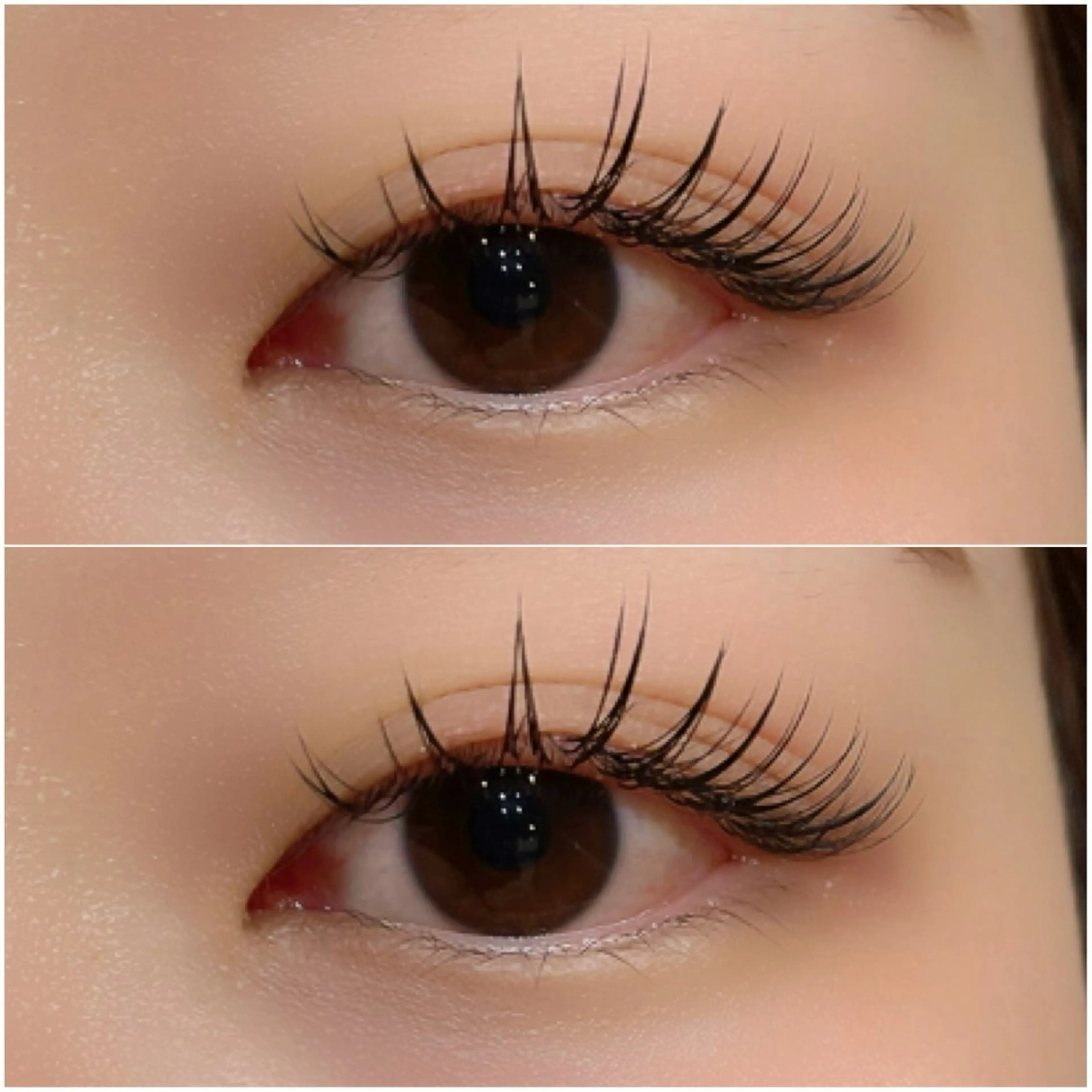 マツエク・マツパ Cカール フラットラッシュ EYELA Mizukami❄️のマツエク・マツパデザイン