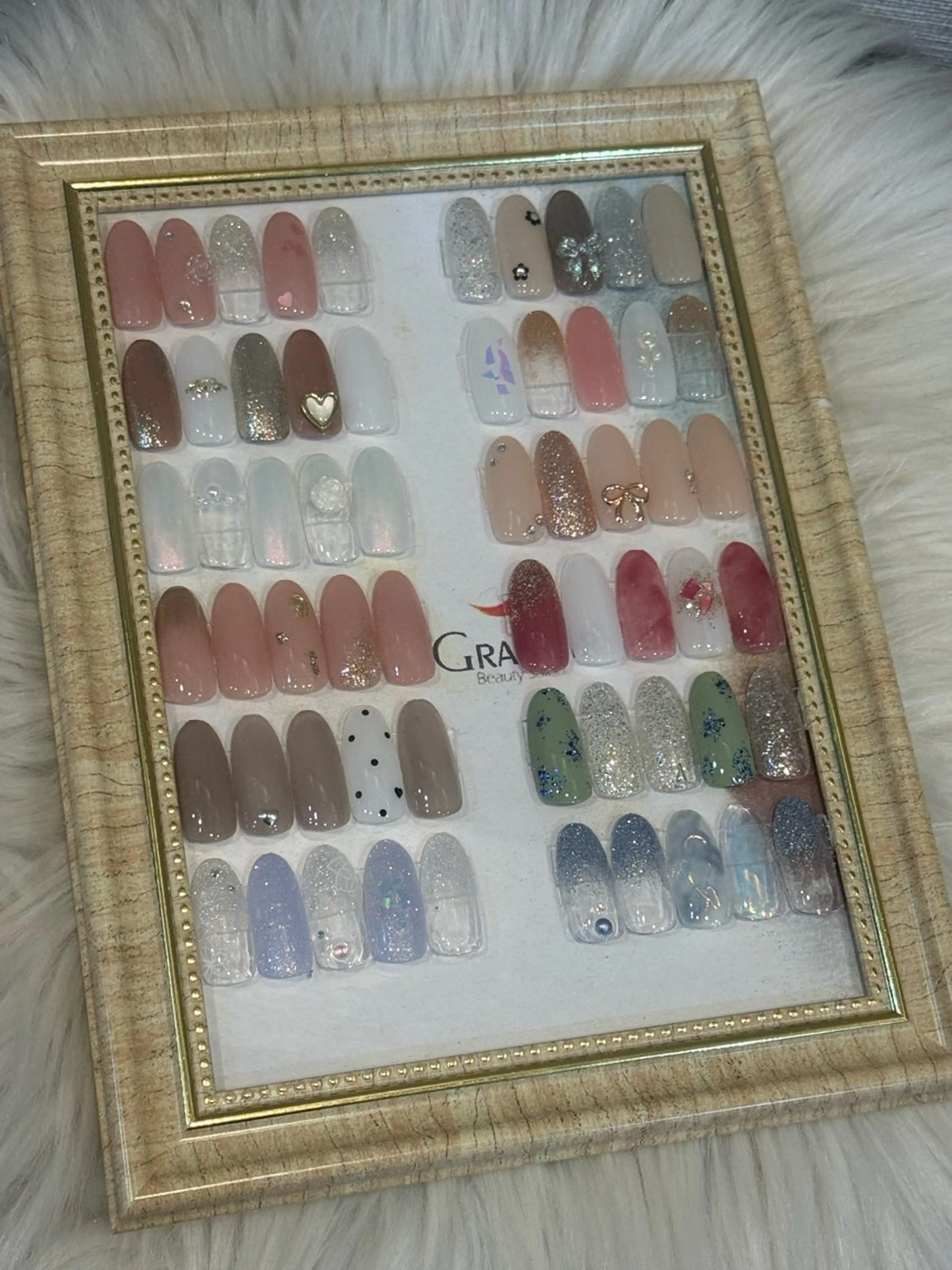 ネイル アートネイル Grandir しずくのネイルデザイン