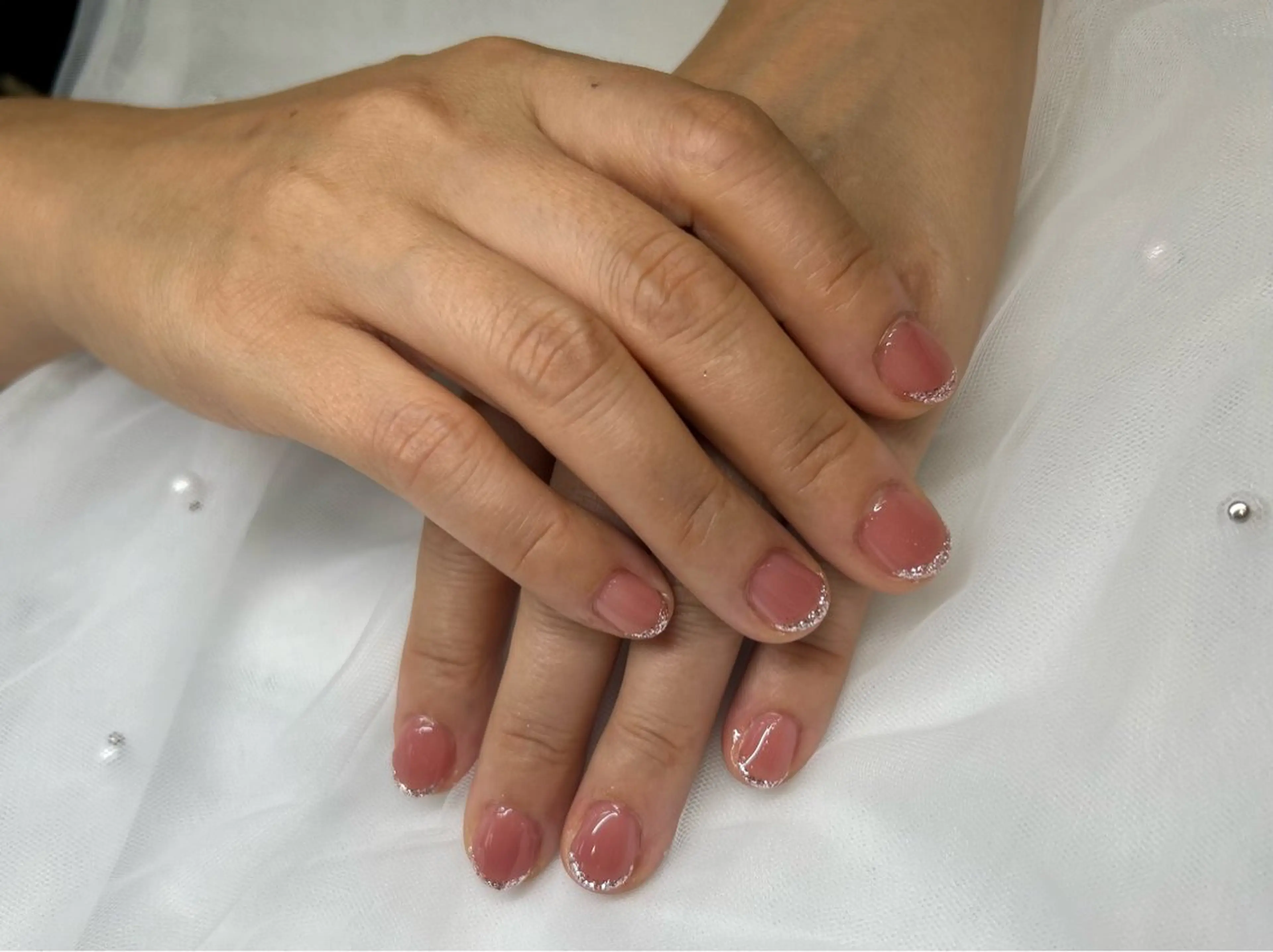 ネイル ハンドネイル フットネイル ハンドケア hair&make EARTH coiffure beaute 龍ケ崎店所属・nailset/ asukaのネイルデザイン