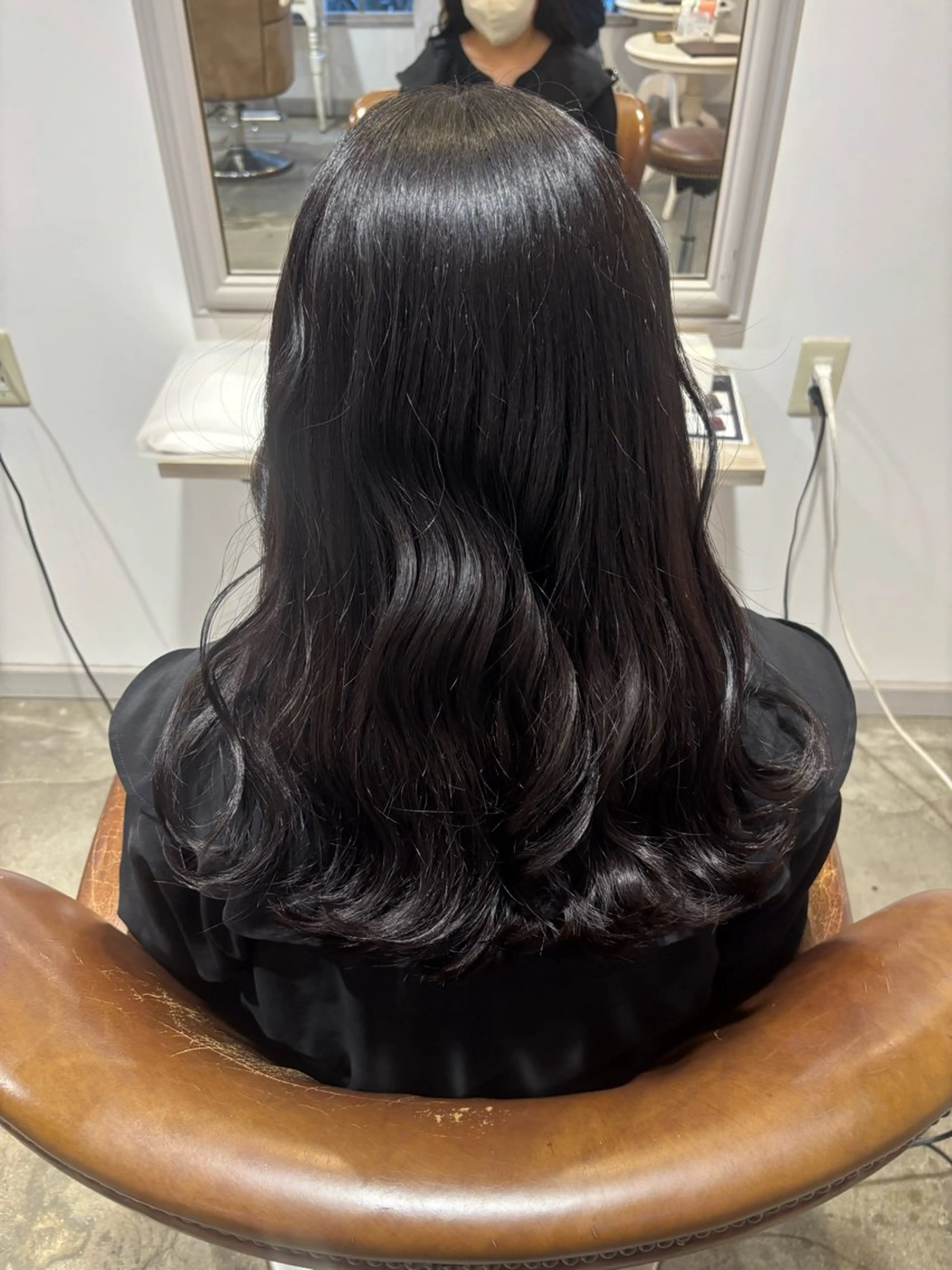 ロング 藤戸 美のヘアスタイル