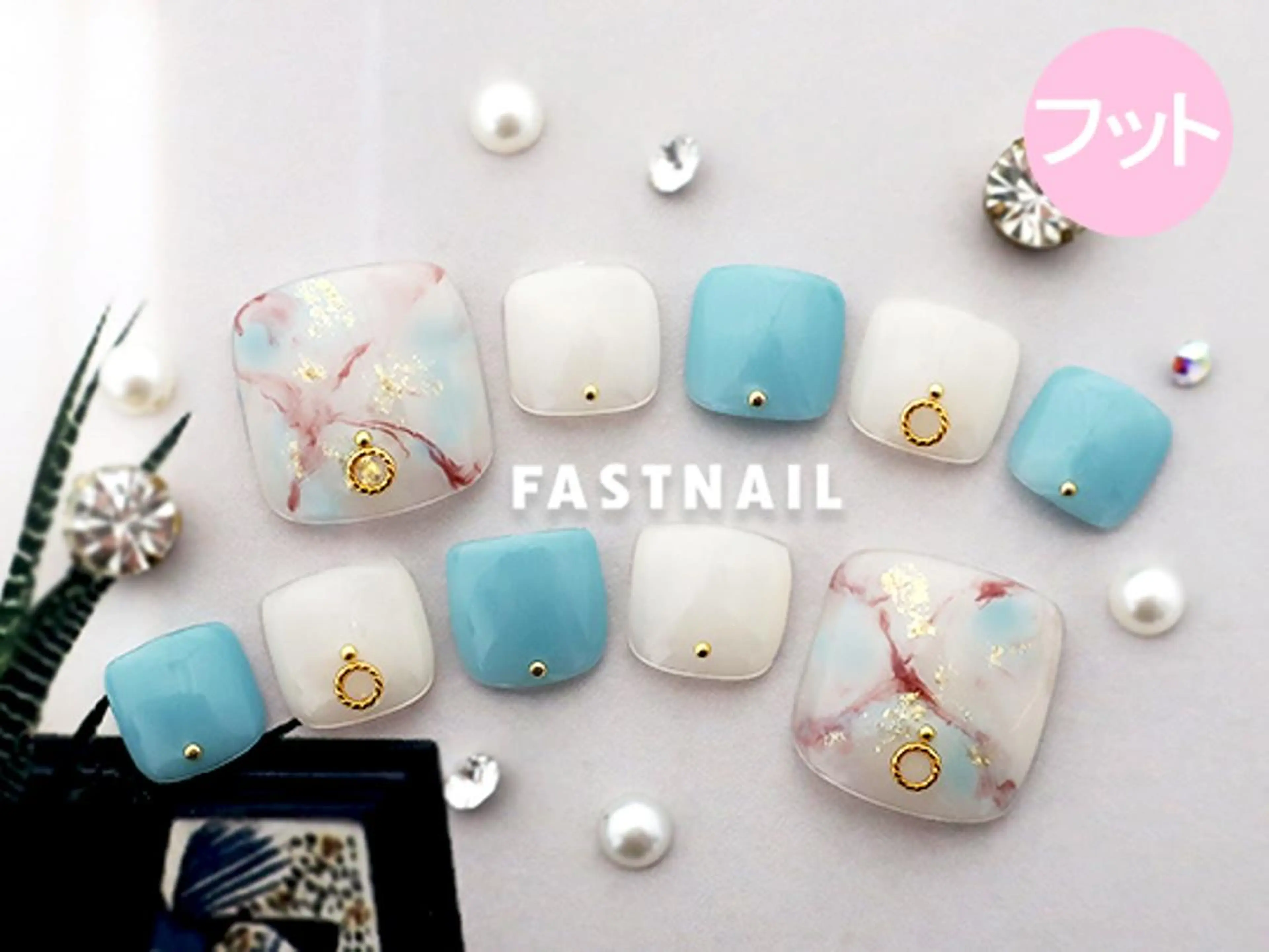 ネイル フットネイル FASTNAIL LOCO 昭島店のネイルデザイン