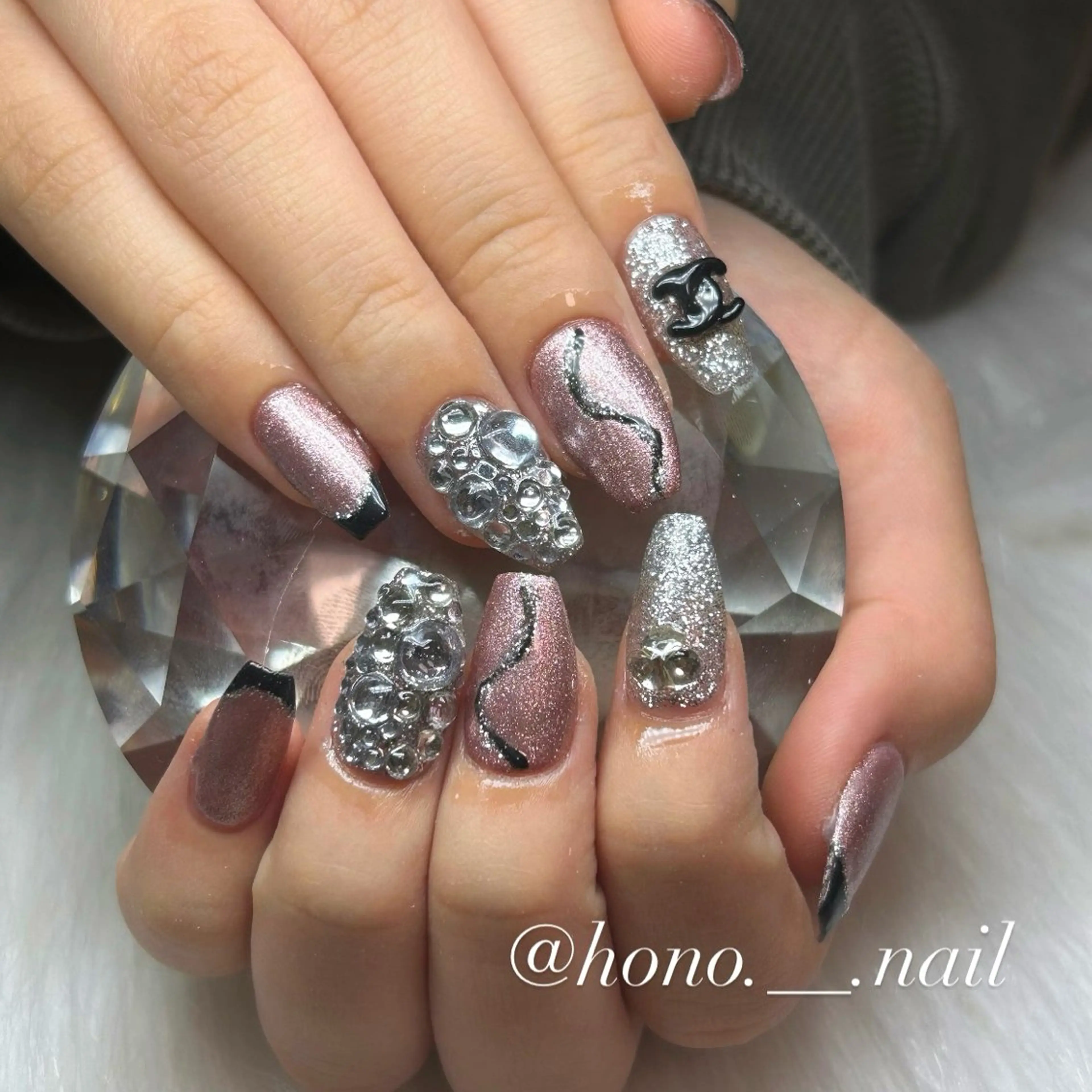 ネイル ハンドネイル HONO NAIL 清田区のネイルデザイン