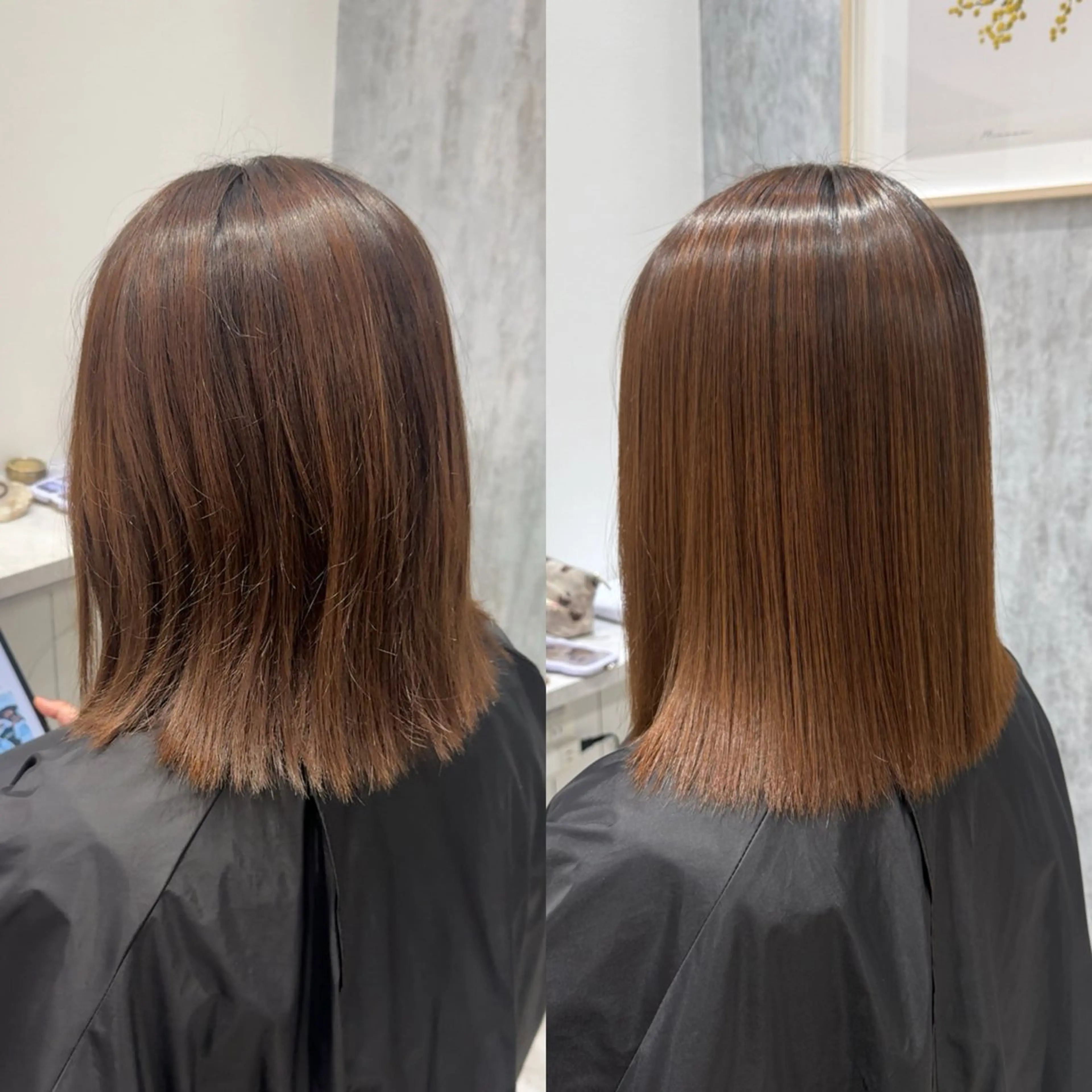 ミディアム 縮毛矯正 【Mimosa】 Irohaのヘアスタイル