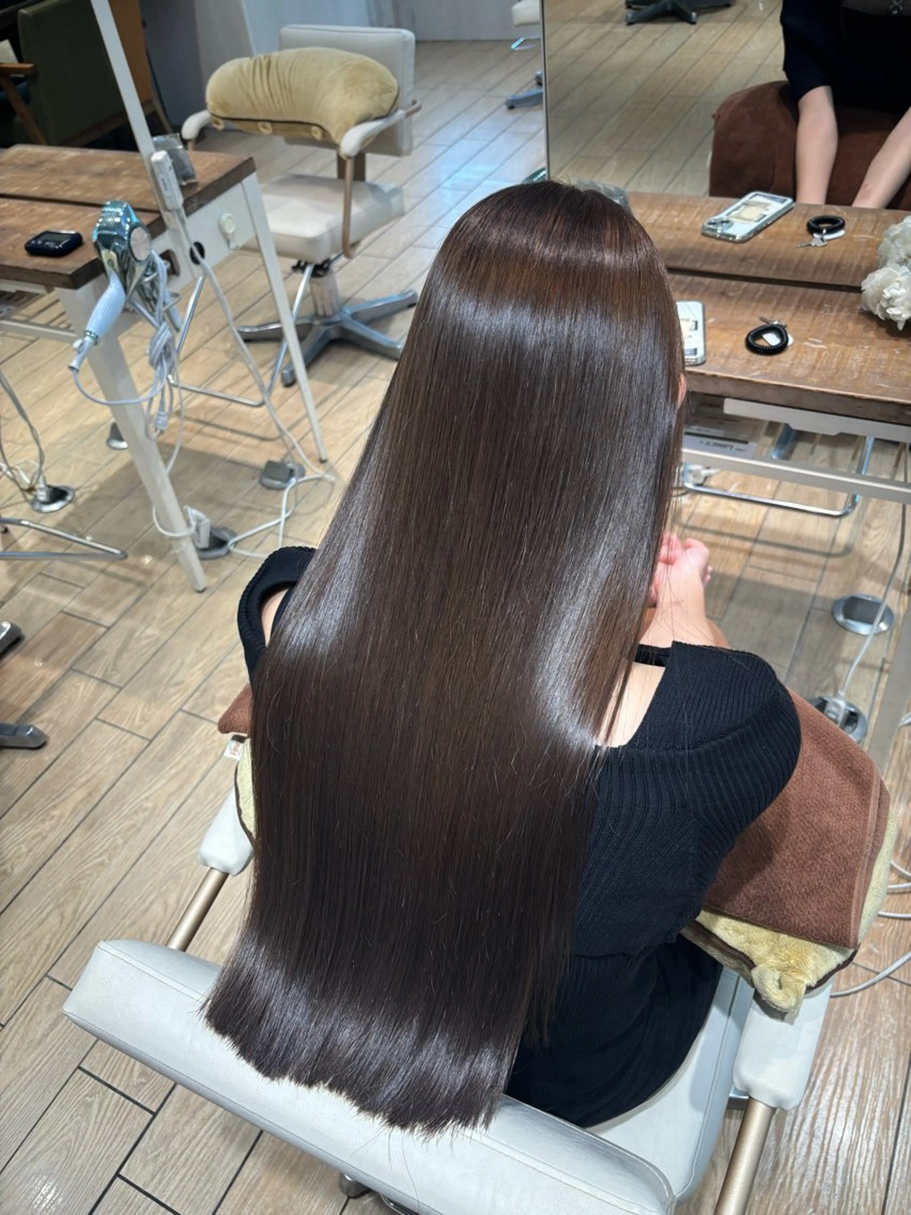 ロング カラー 佐原 海大のヘアスタイル