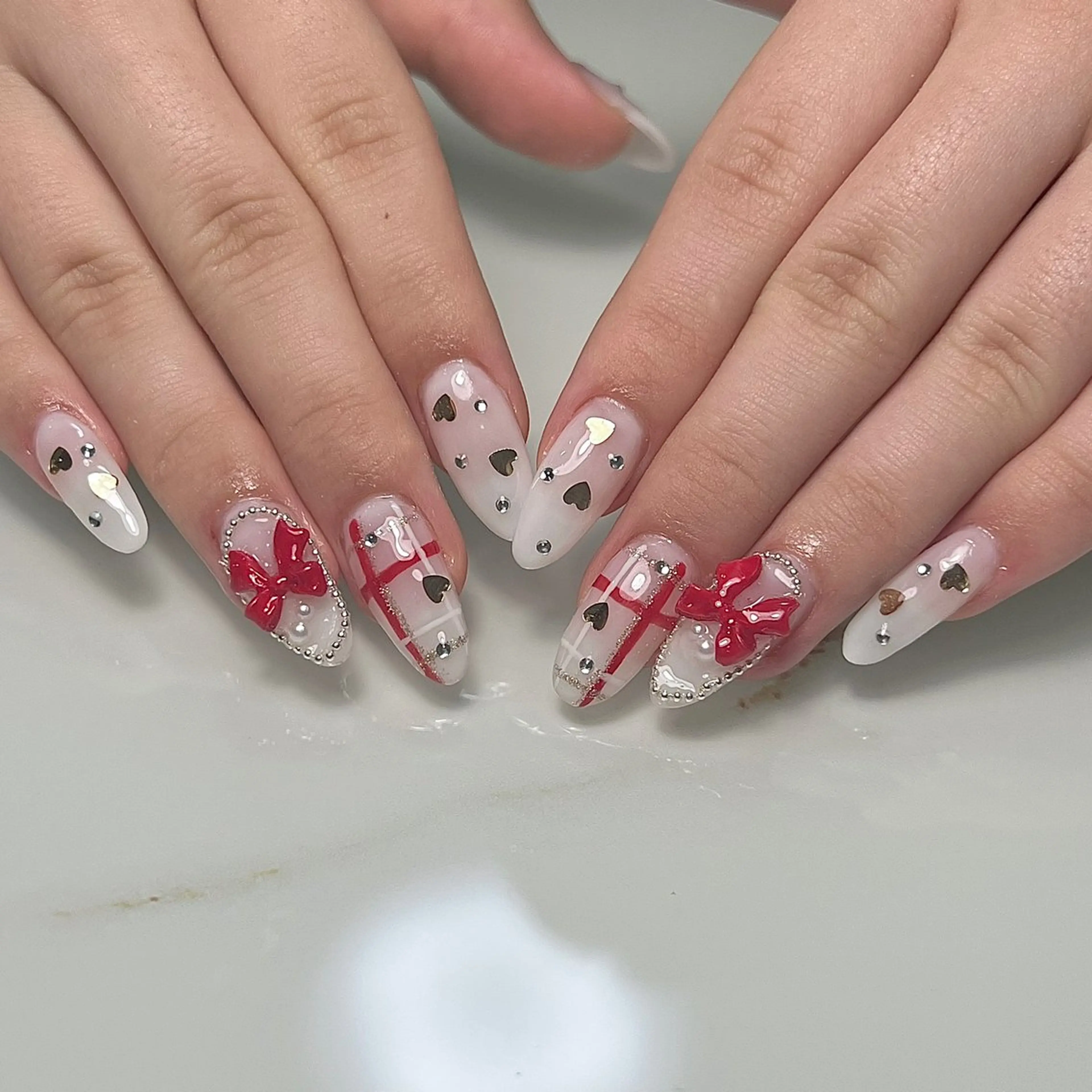 ロング ハンドネイル ねいるぎゃるそん所属・ねいるぎゃるそん るなのネイルデザイン